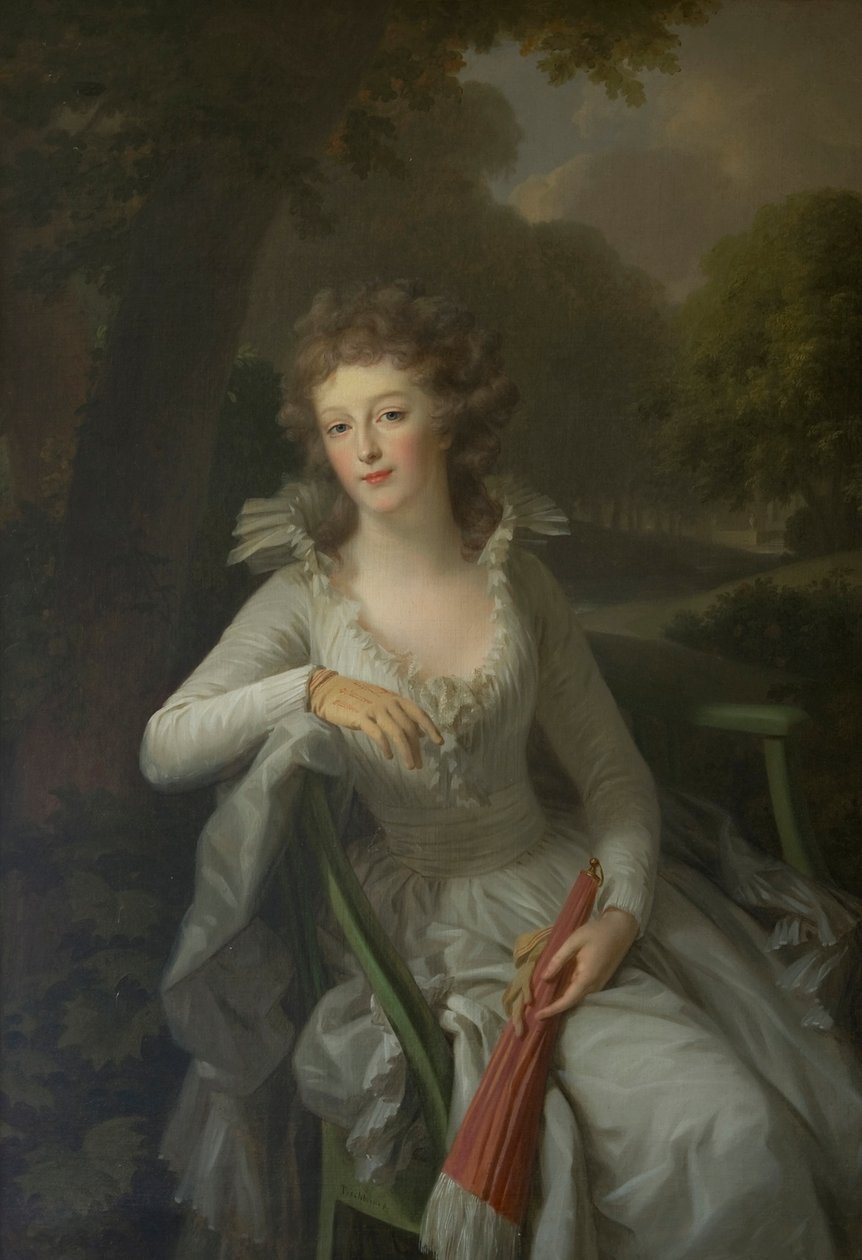 Retrato de Jacoba Margaretha Maria Boreel ( -1816) de Johann Friedrich August Tischbein