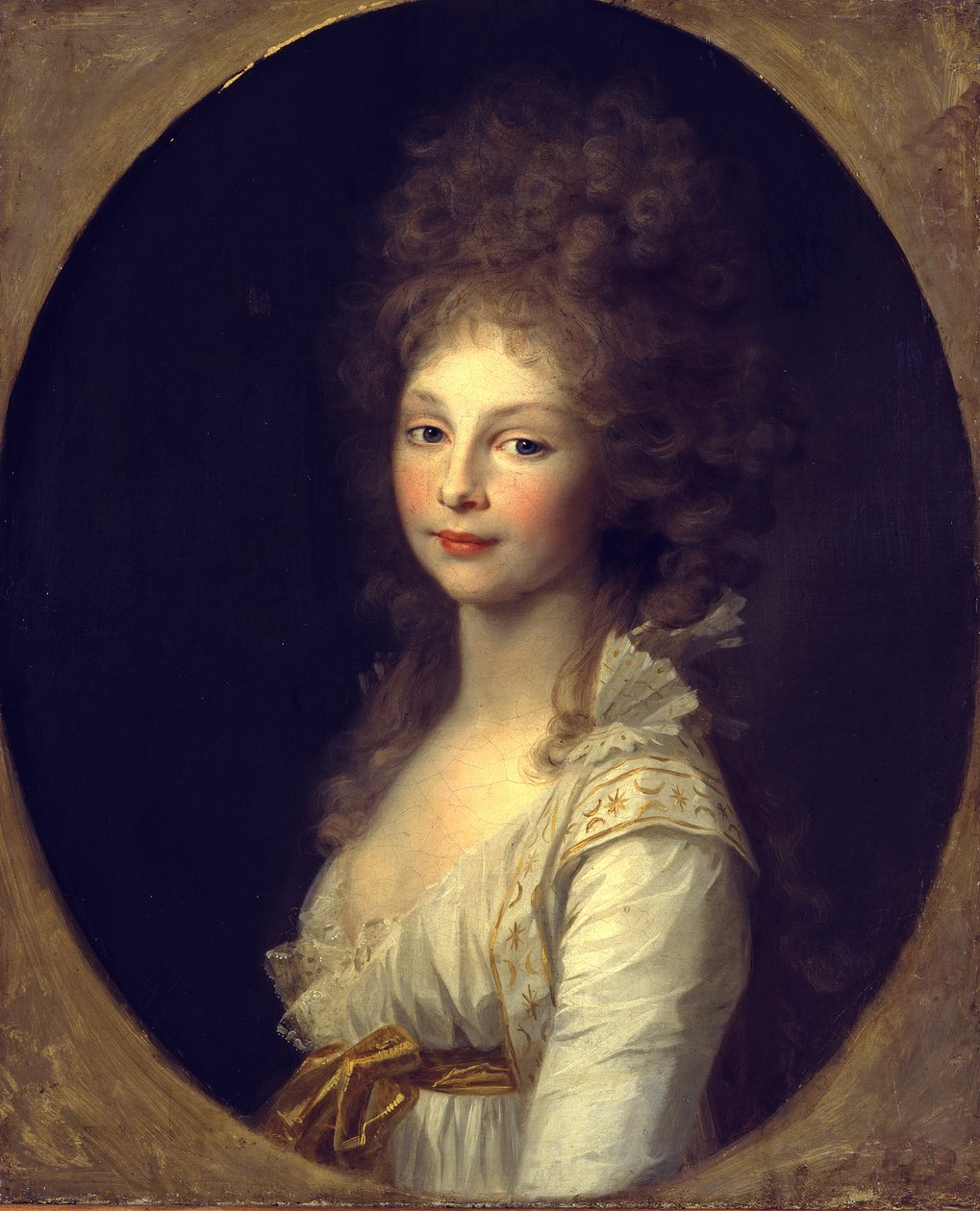 Princesa Frederica da Prússia de Johann Friedrich August Tischbein