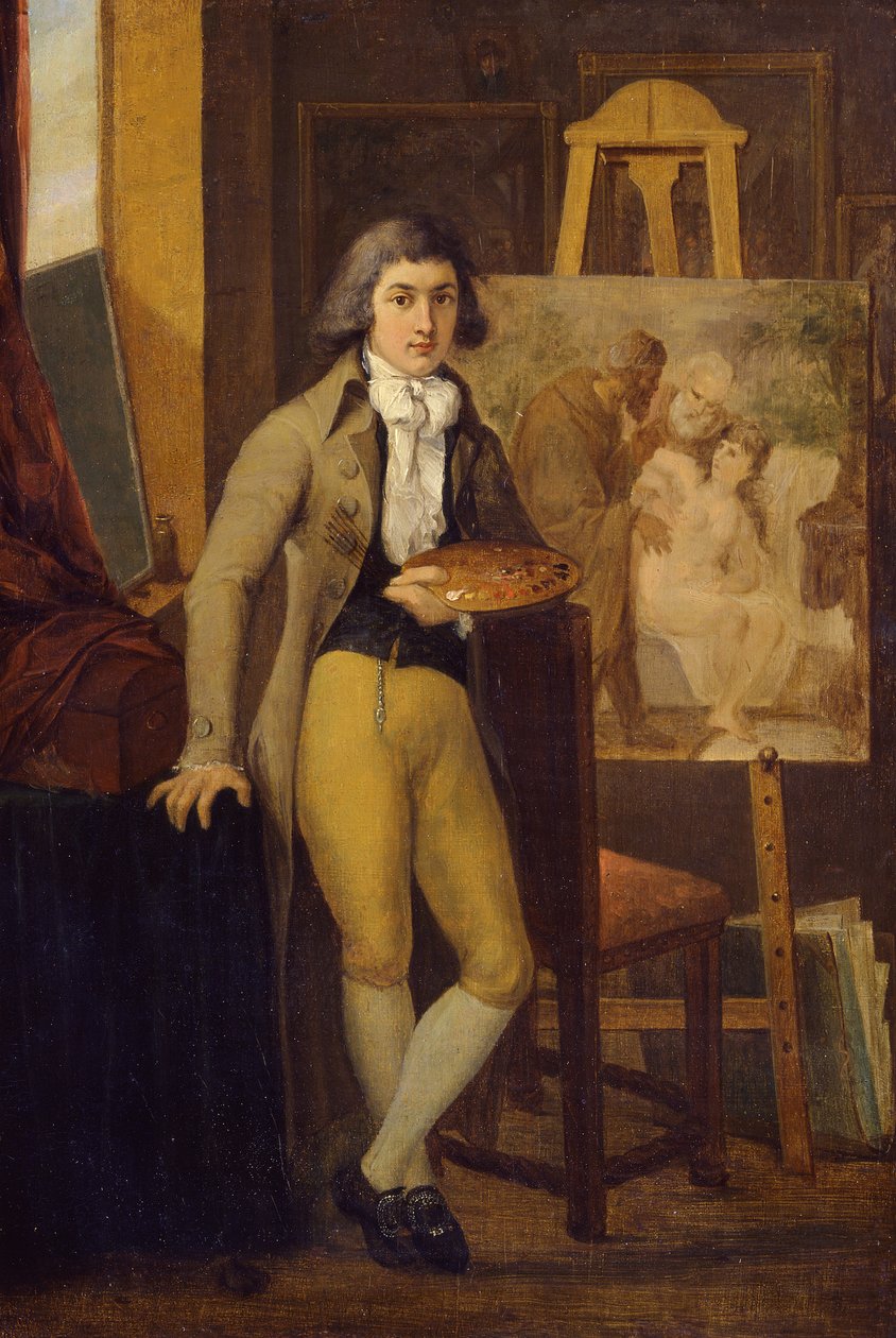 Autorretrato de Johann Friedrich August Tischbein