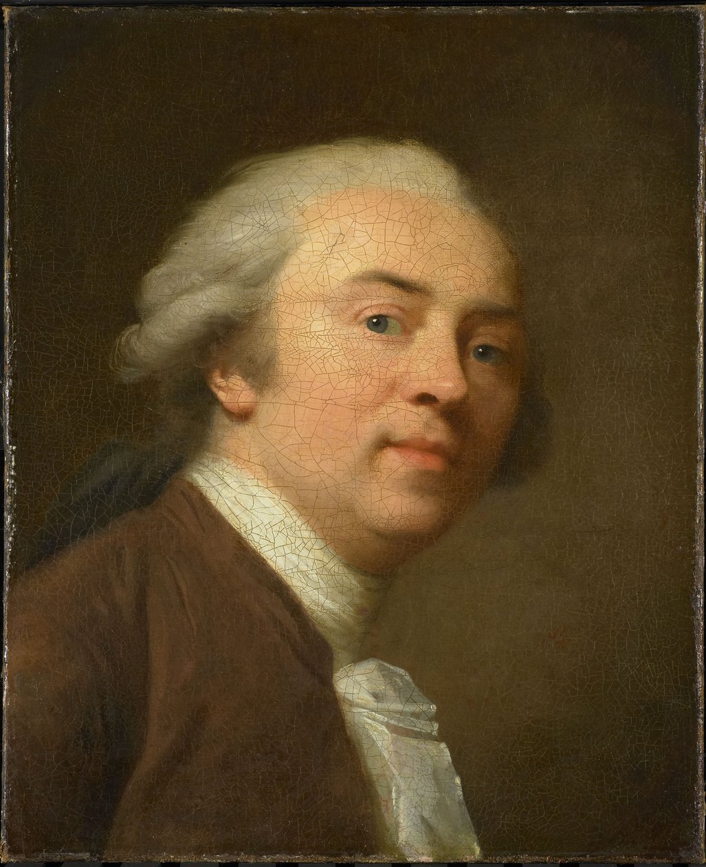 Auto-retrato, 1782 de Johann Friedrich August Tischbein