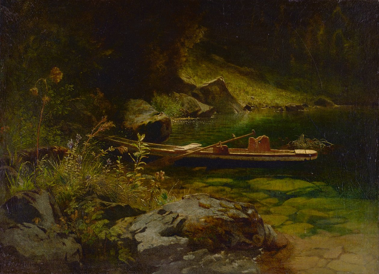 Estudo de Königssee de Johann Friedrich Hennings