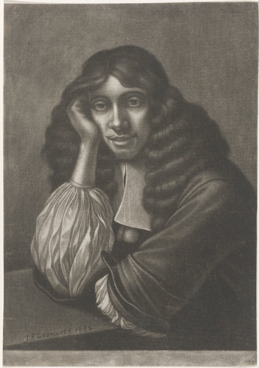 Retrato Floresta Rindo Marrom de Johann Friedrich Leonard