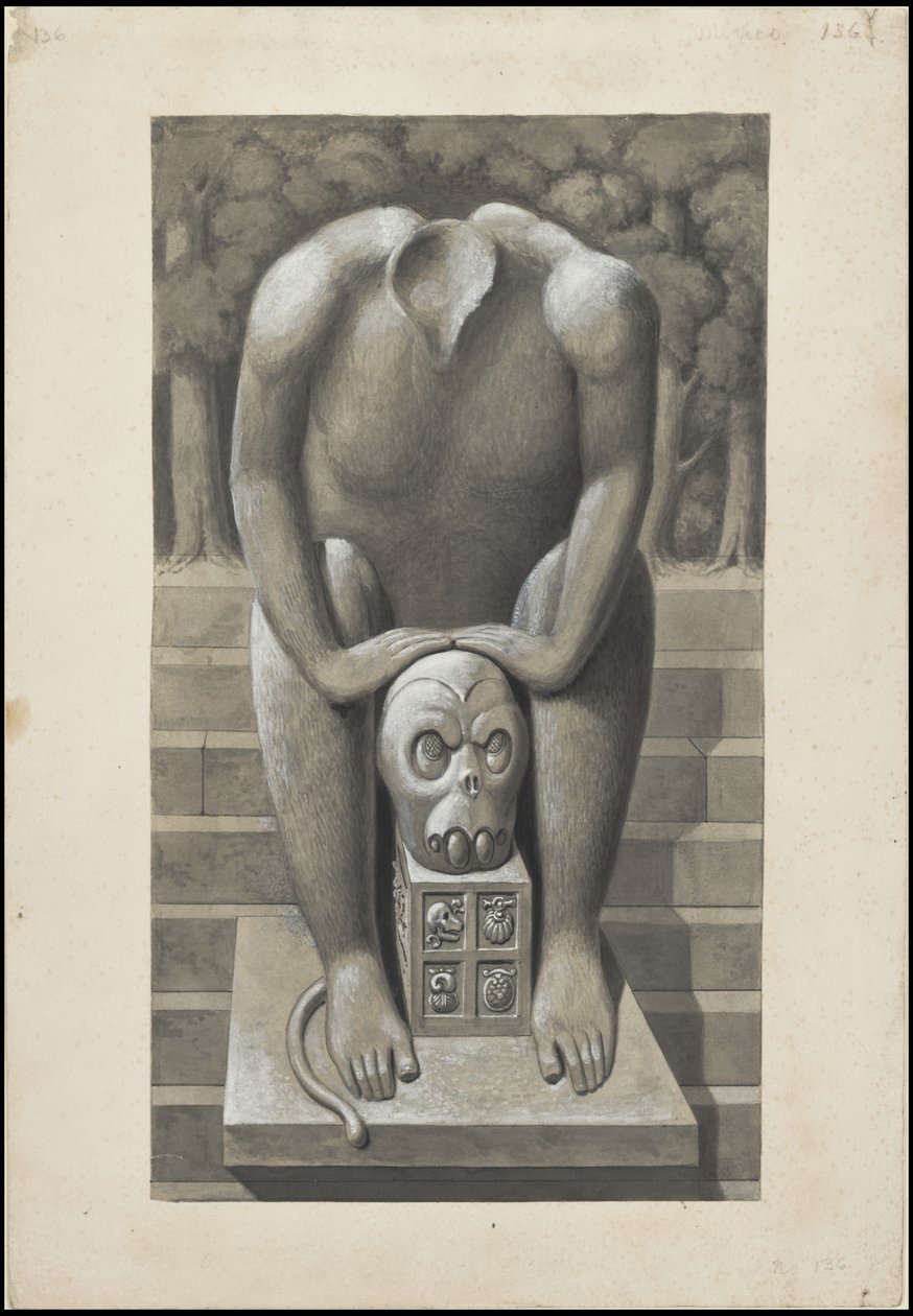 Uma coleção de obras de arte originais de Waldeck sobre a Mesoamérica, Caixa 5 de 22 de Johann Friedrich Maximilian von Waldeck