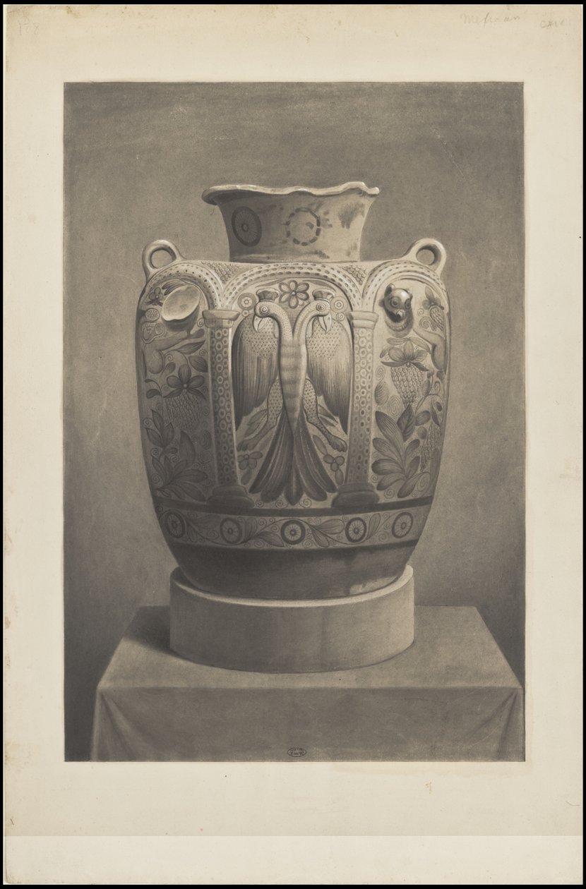 Uma coleção de obras de arte originais de Waldeck sobre a Mesoamérica, Caixa 5 de 22 de Johann Friedrich Maximilian von Waldeck