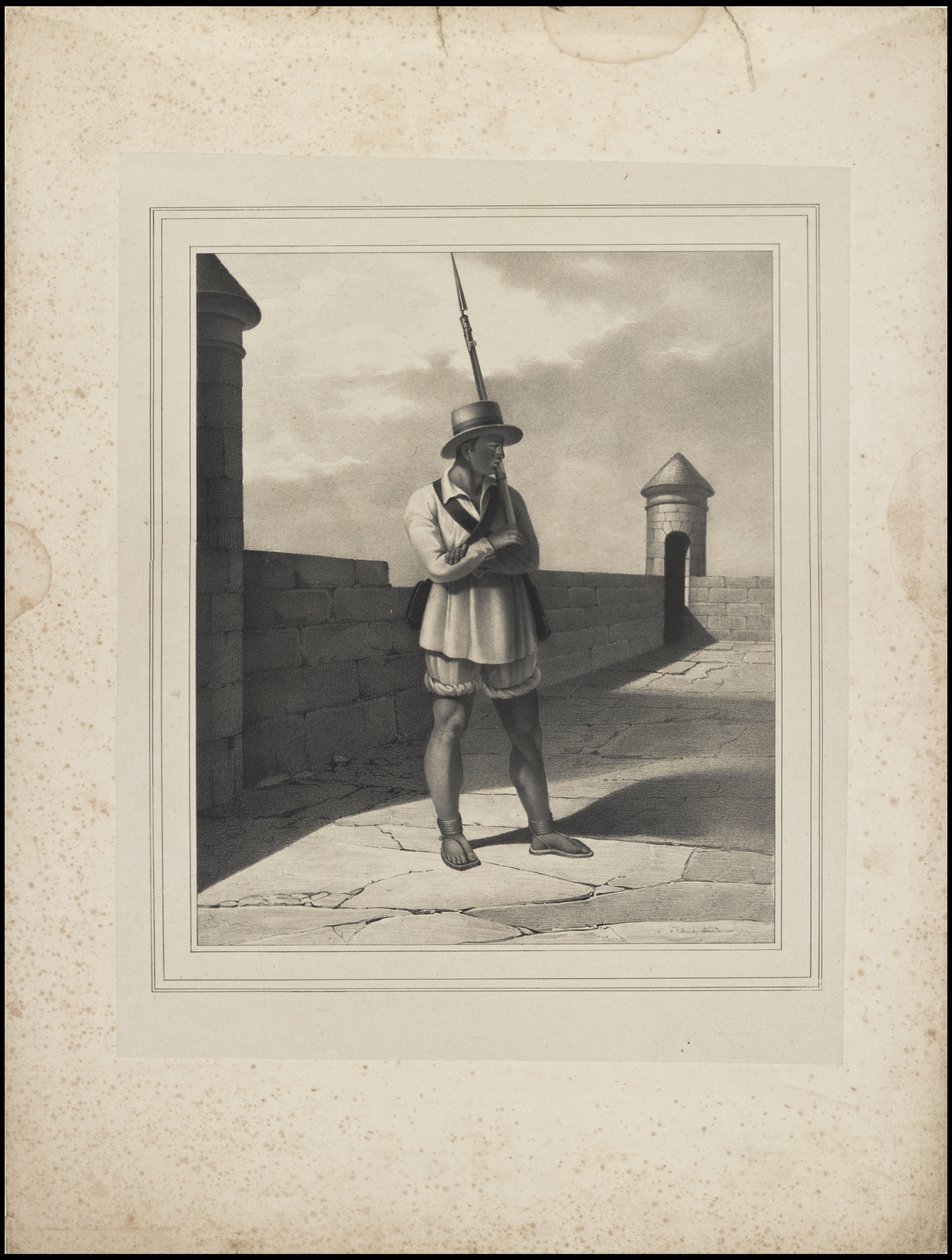 Uma coleção de obras de arte originais de Waldeck sobre a Mesoamérica, Caixa 9 de 22 de Johann Friedrich Maximilian von Waldeck