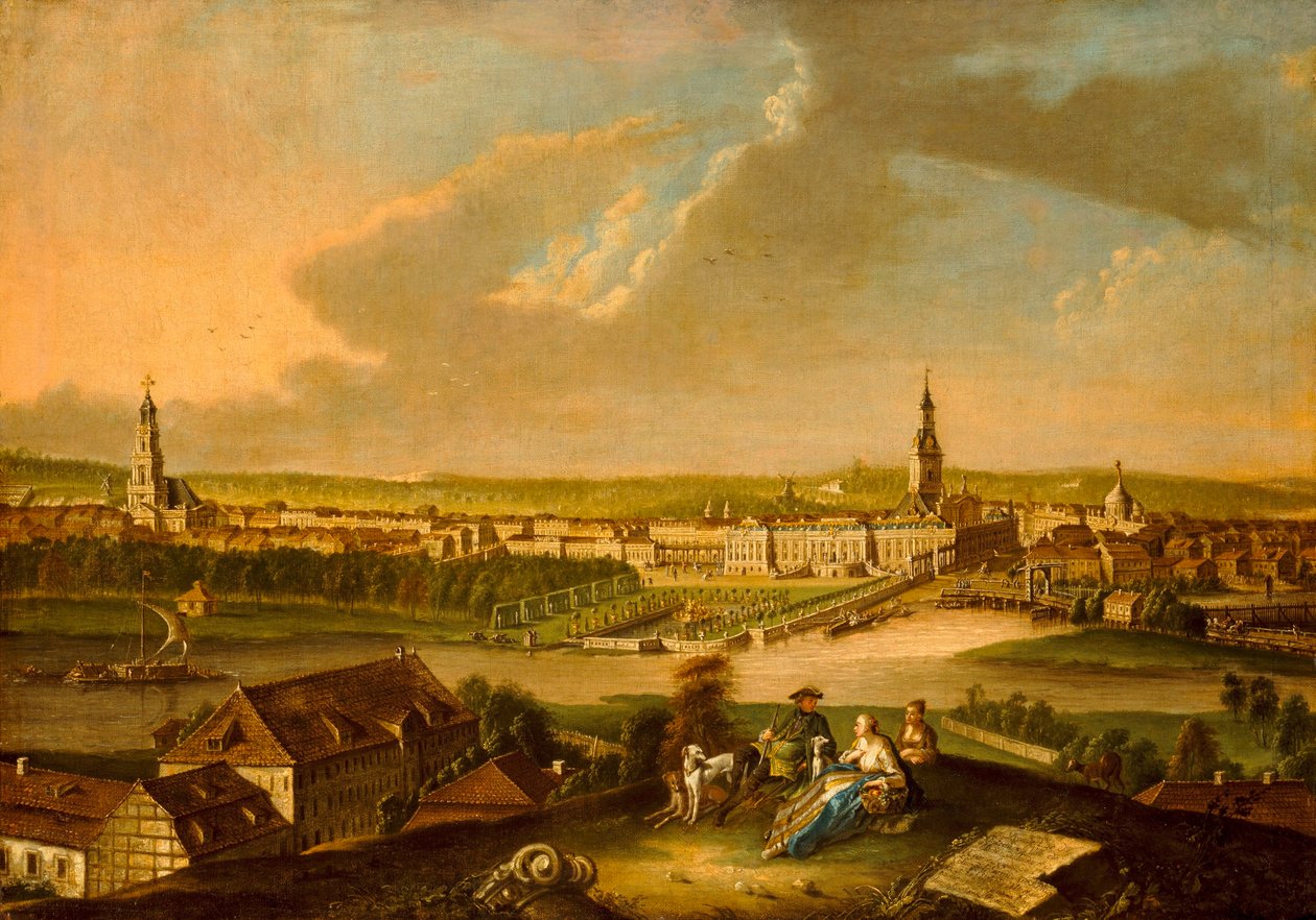 Alemão: Potsdam a partir de Brauhausberg, Seconde Vue de Johann Friedrich Meyer