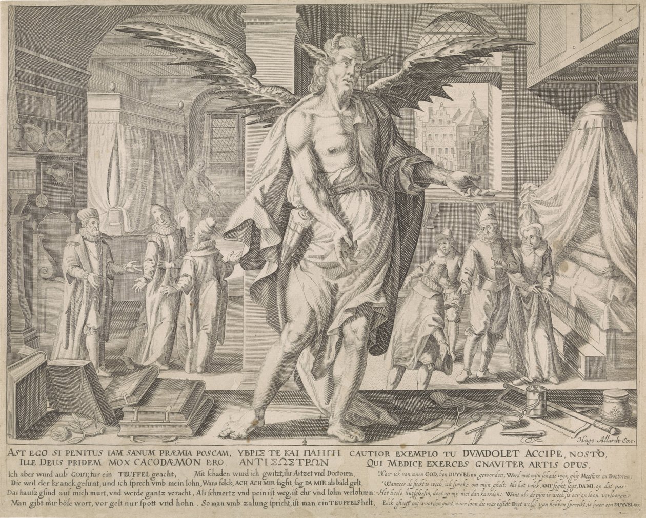 O médico como diabo As Quatro Formas do Médico (título da série) As Quatro Formas do Médico (título da série) de Johann Gelle