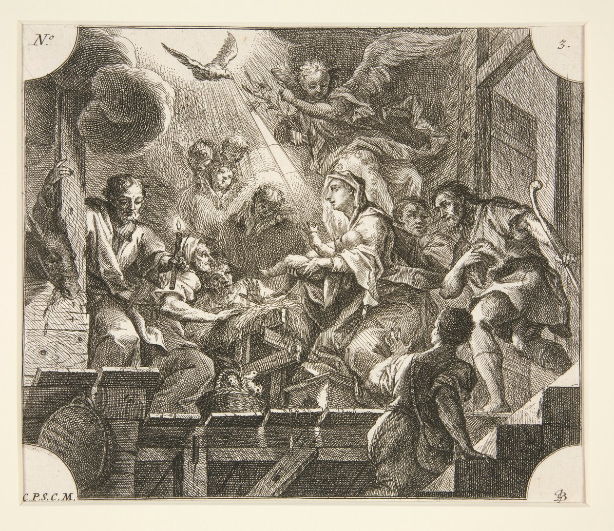 natividade de Johann Georg Bergmuller