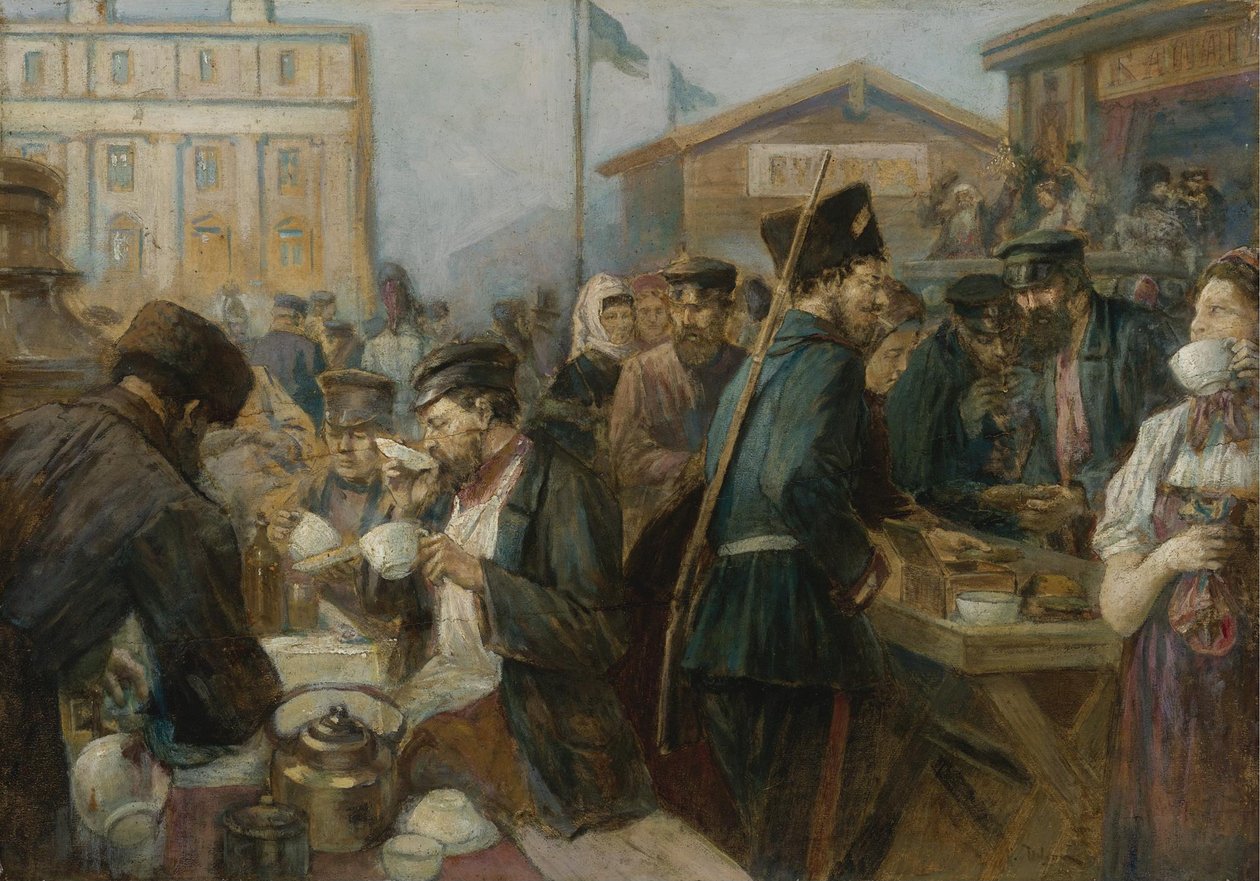 A refeição em São Petersburgo de Johann Georg Christian Urlaub