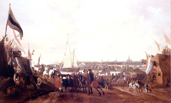 Vista, de, hulst, zeeland de Johann Georg Meyer von Bremen