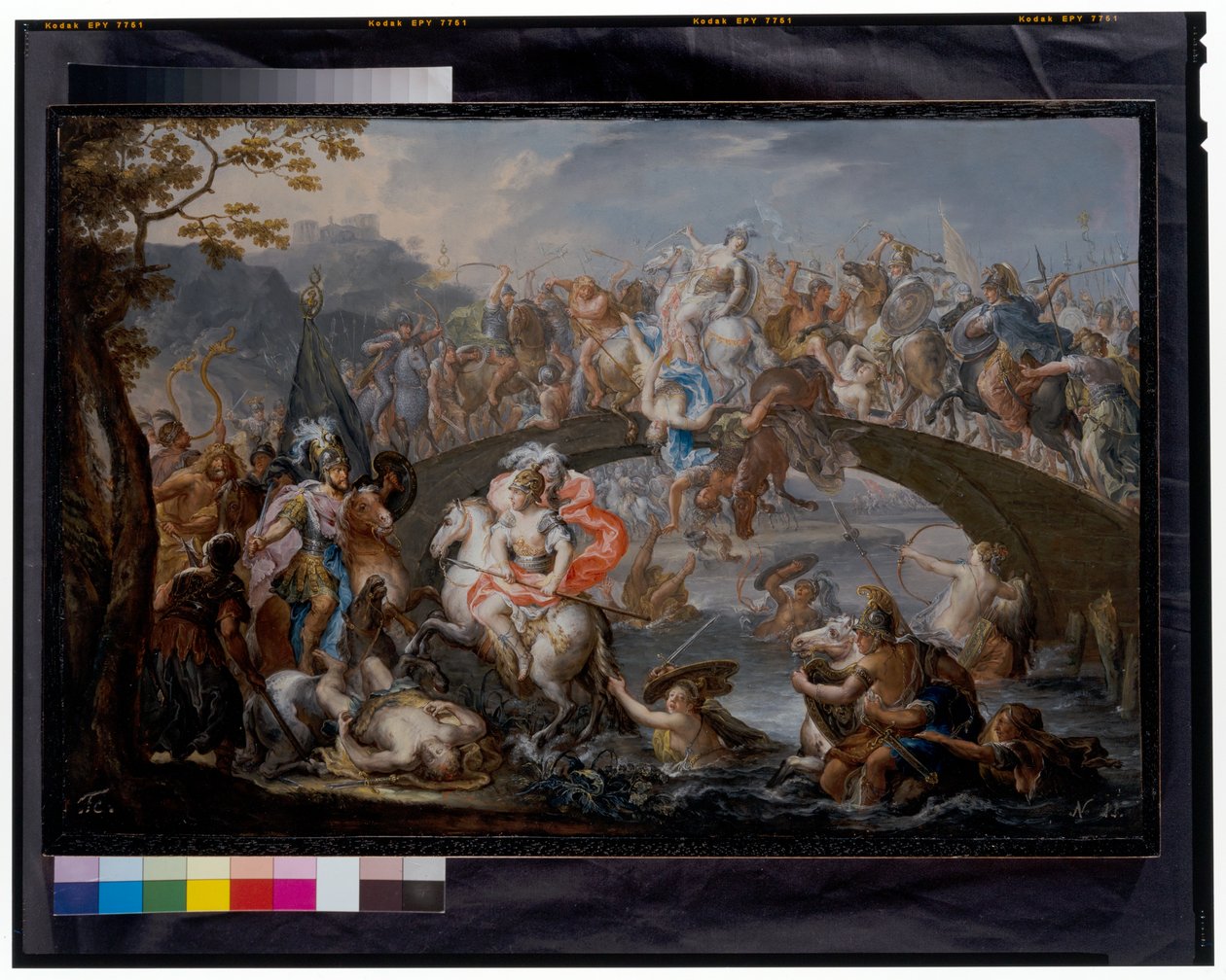 A Batalha das Amazonas de Johann Georg Platzer