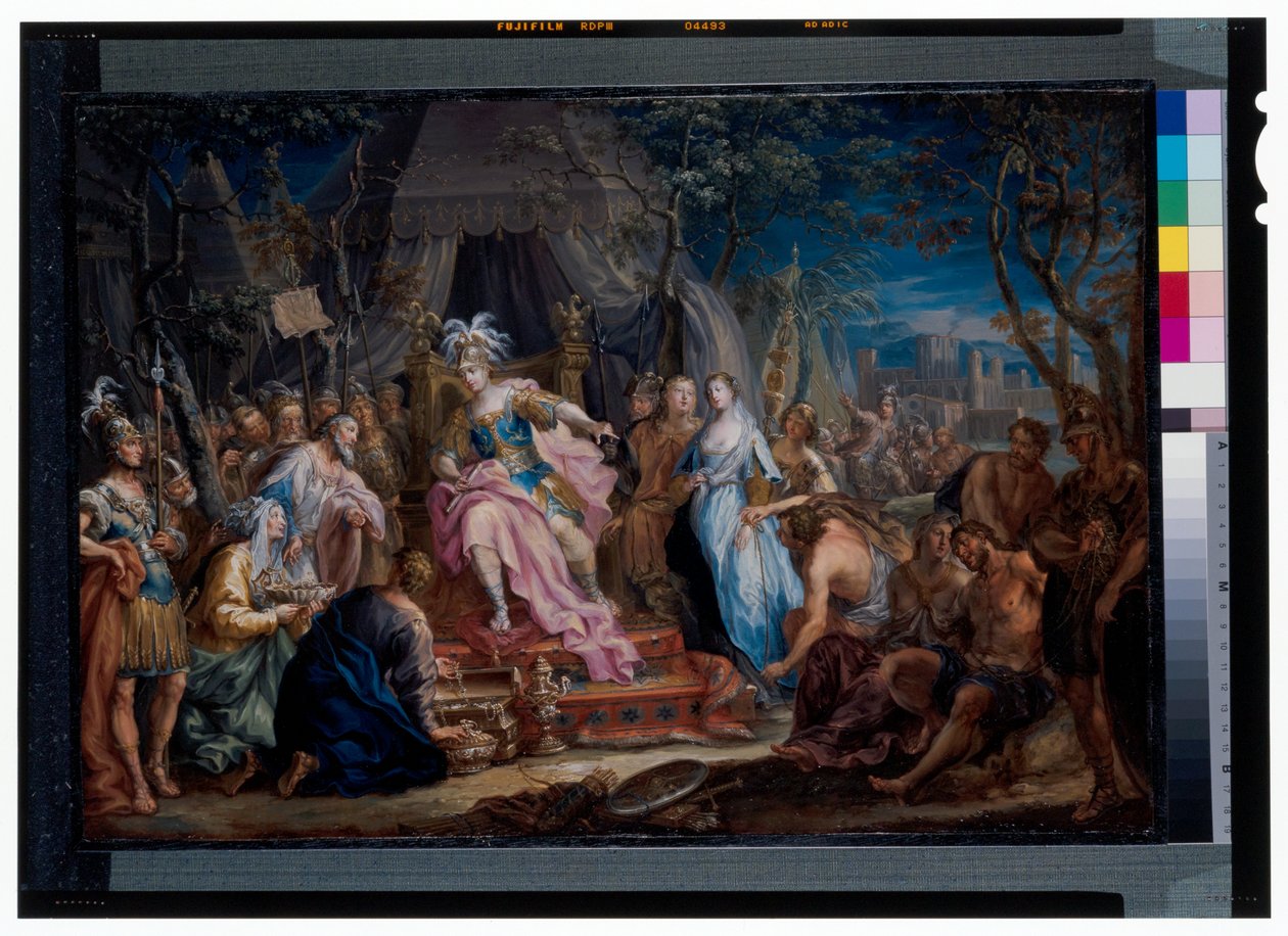 A abstinência de Scipios de Johann Georg Platzer