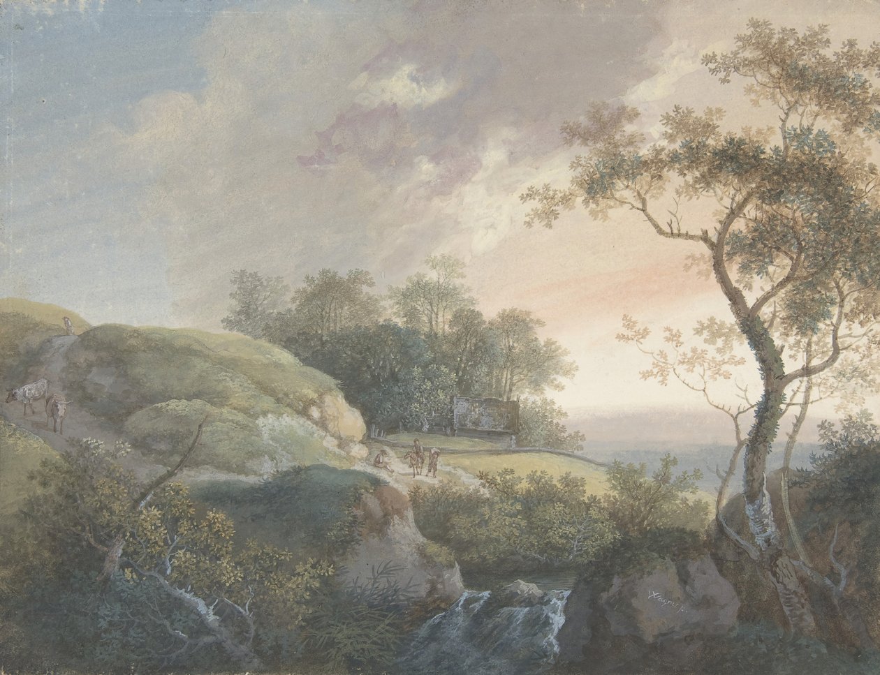 The Morning, 1732-67. de Johann Georg Wagner