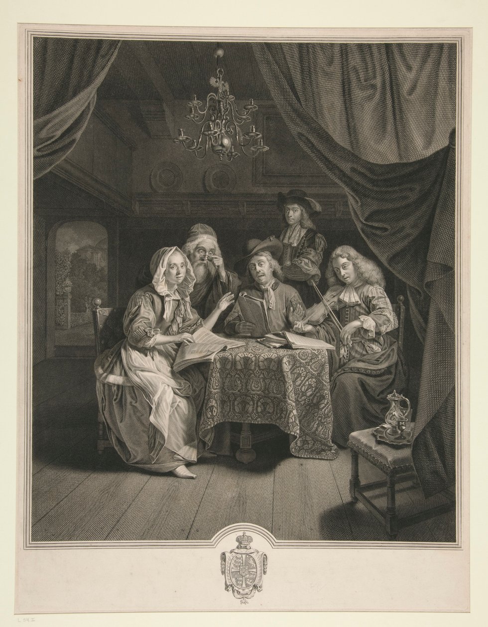 O Concerto de Família de Johann Georg Wille
