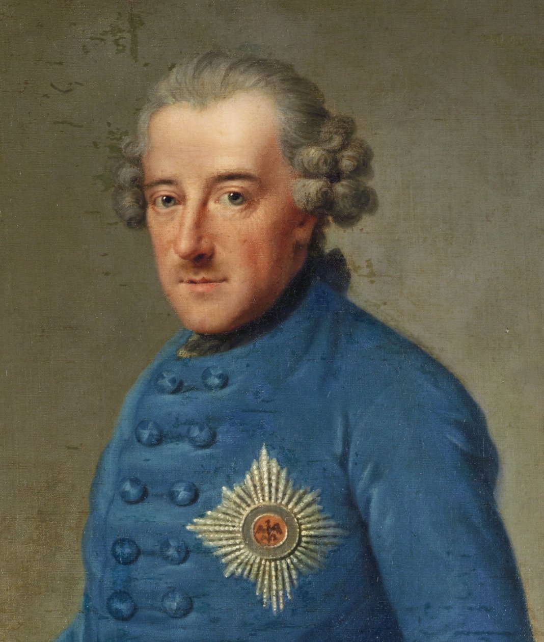 Frederico, o Grande de Johann Georg Ziesenis