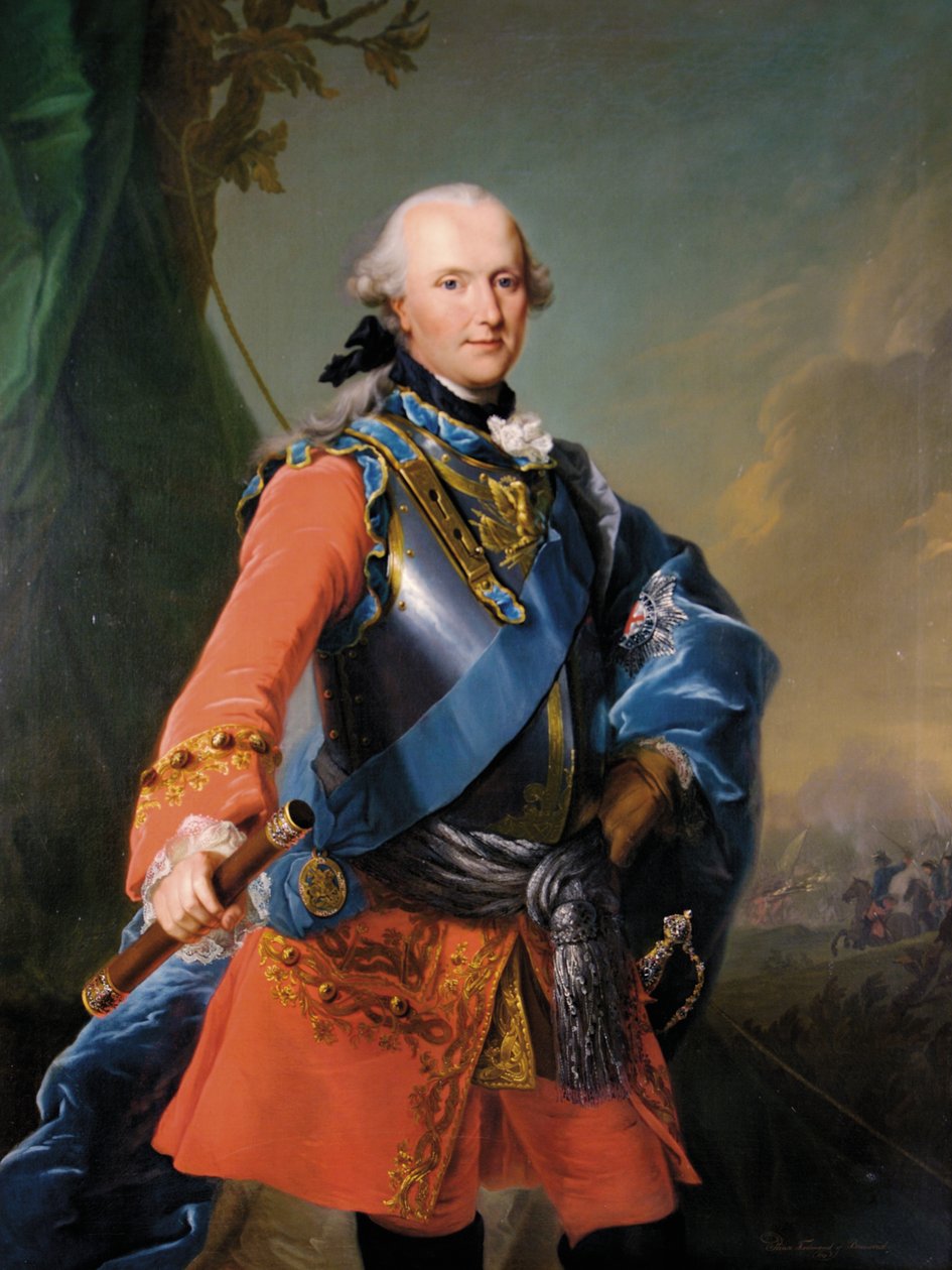 Príncipe Ferdinando, Duque de Brunswick-Luneburg, 1759 de Johann Georg Ziesenis