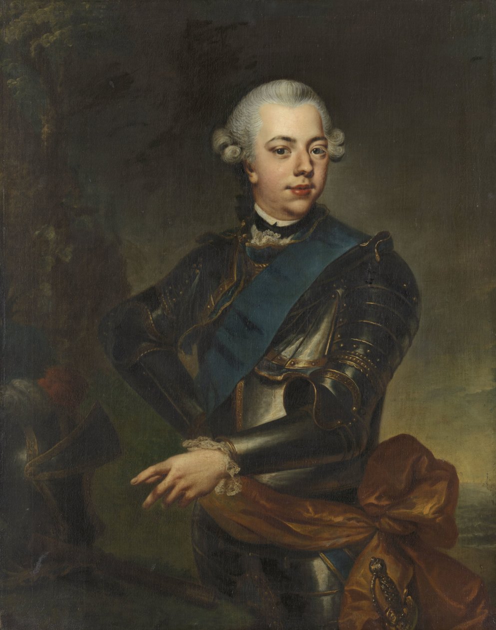 Guilherme V (1748-1806), príncipe de Orange-Nassau de Johann Georg Ziesenis
