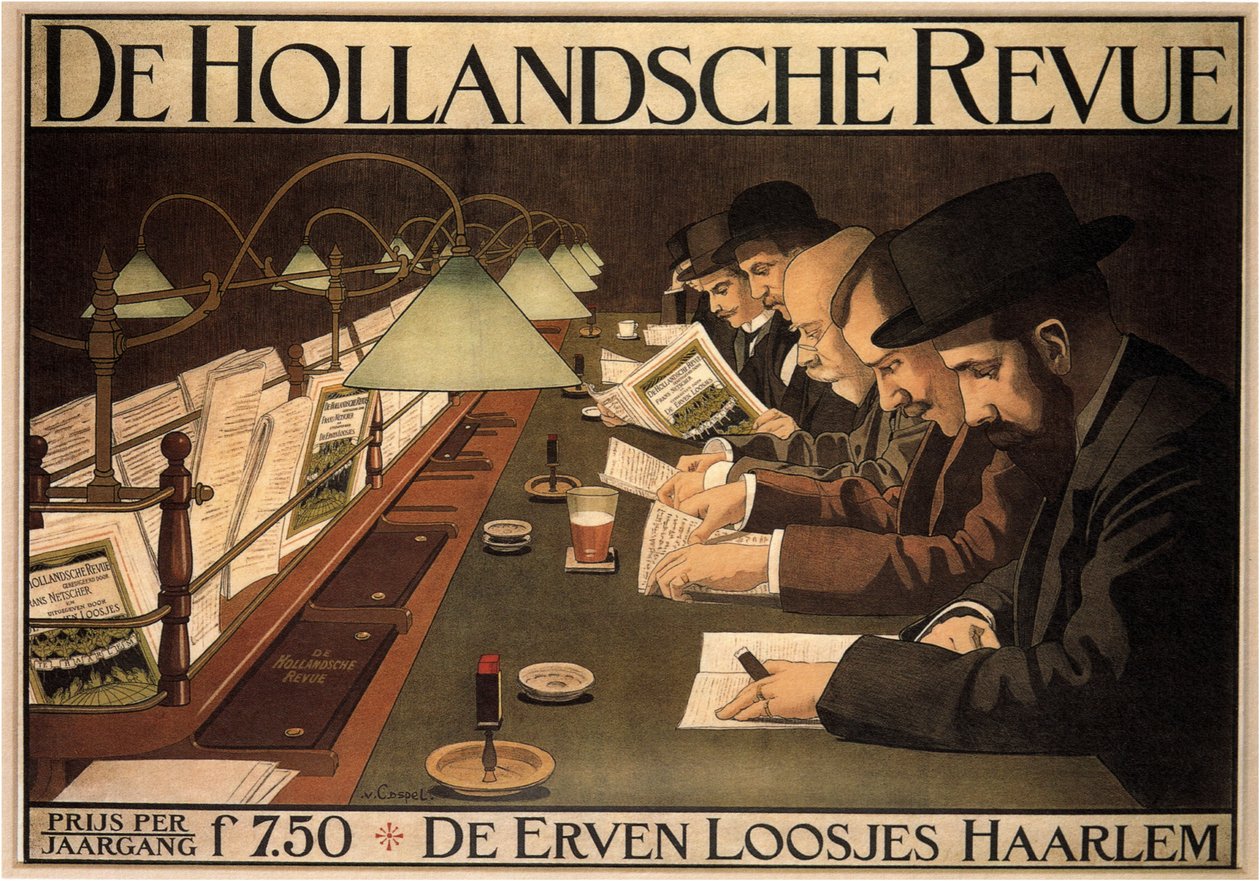 The Hollandsche Revue, 1899 de Johann Georg van Caspel