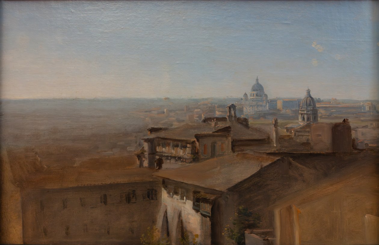 Vista de São Pedro a partir da Villa Malta de Johann Georg von Dillis