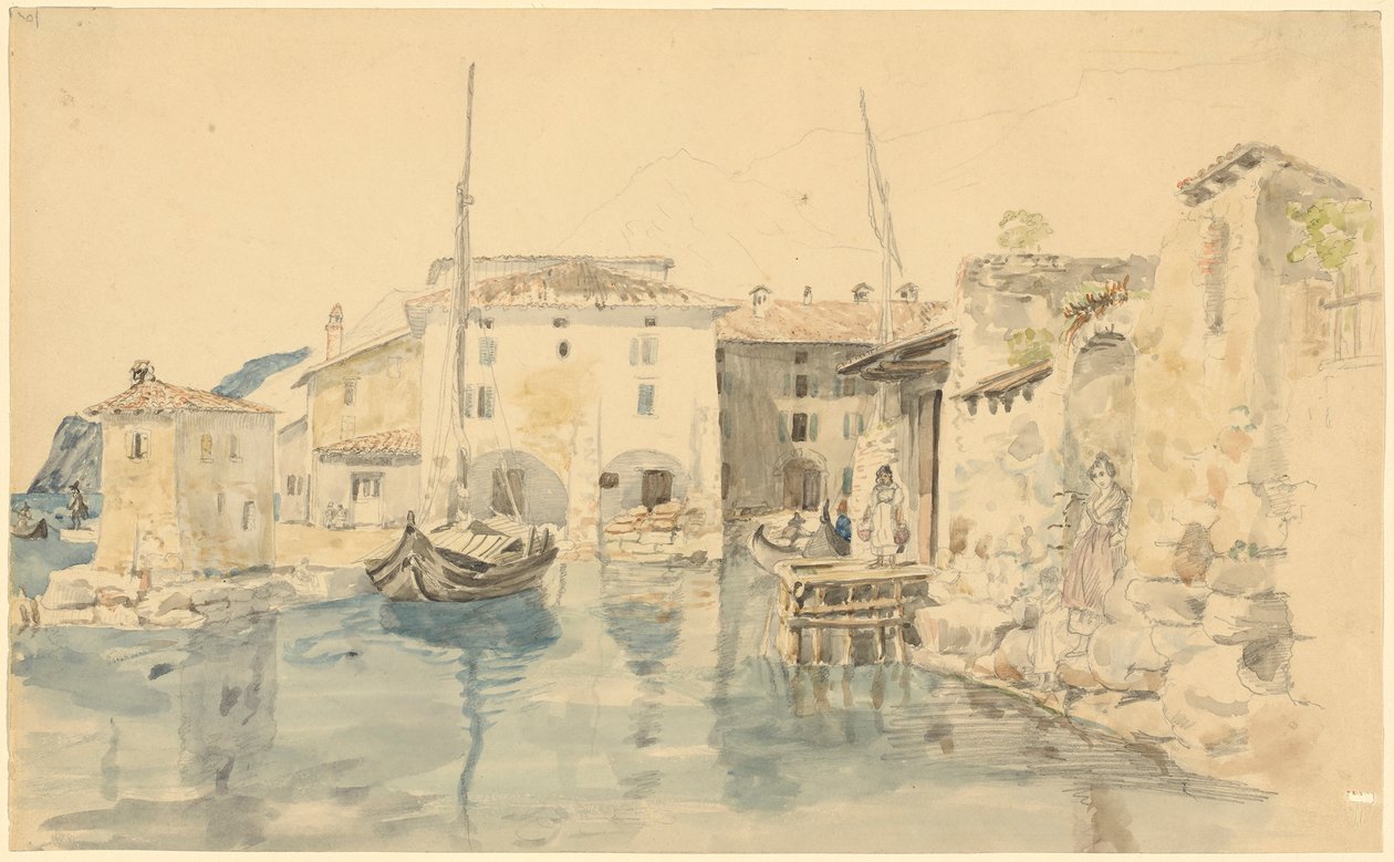 Porto italiano de Johann Georg von Dillis