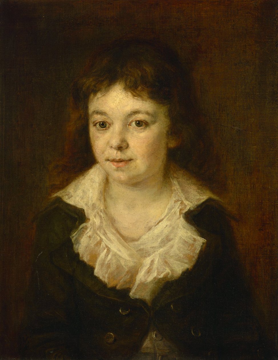 retrato de menino de Johann Georg von Edlinger