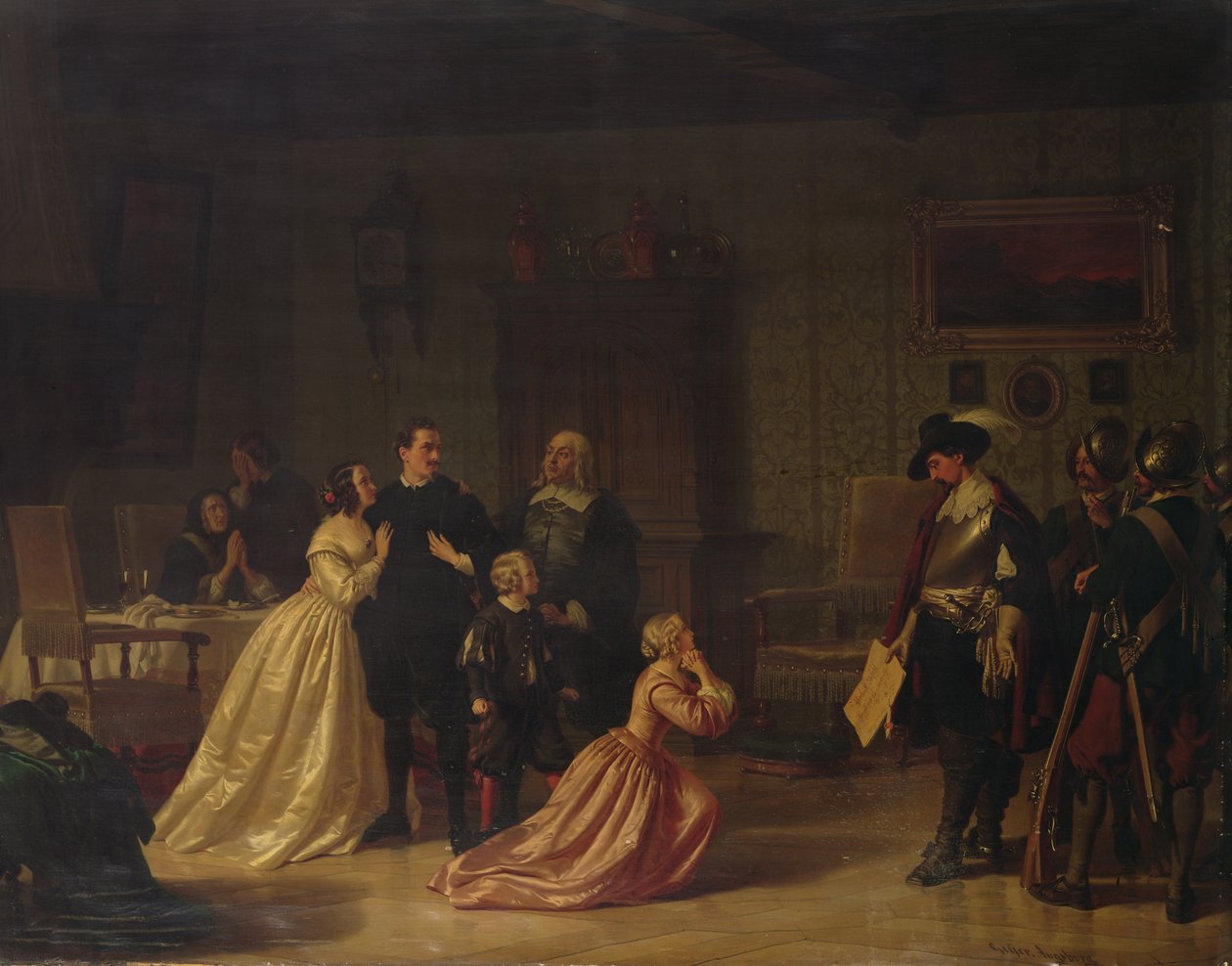 A prisão de um patrício durante a Guerra dos Trinta Anos de Johann Geyer