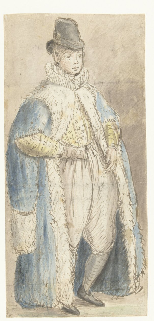 Retrato do filho de Frederico V, Eleitor Palatino (?) de Johann Goltz (possibly)