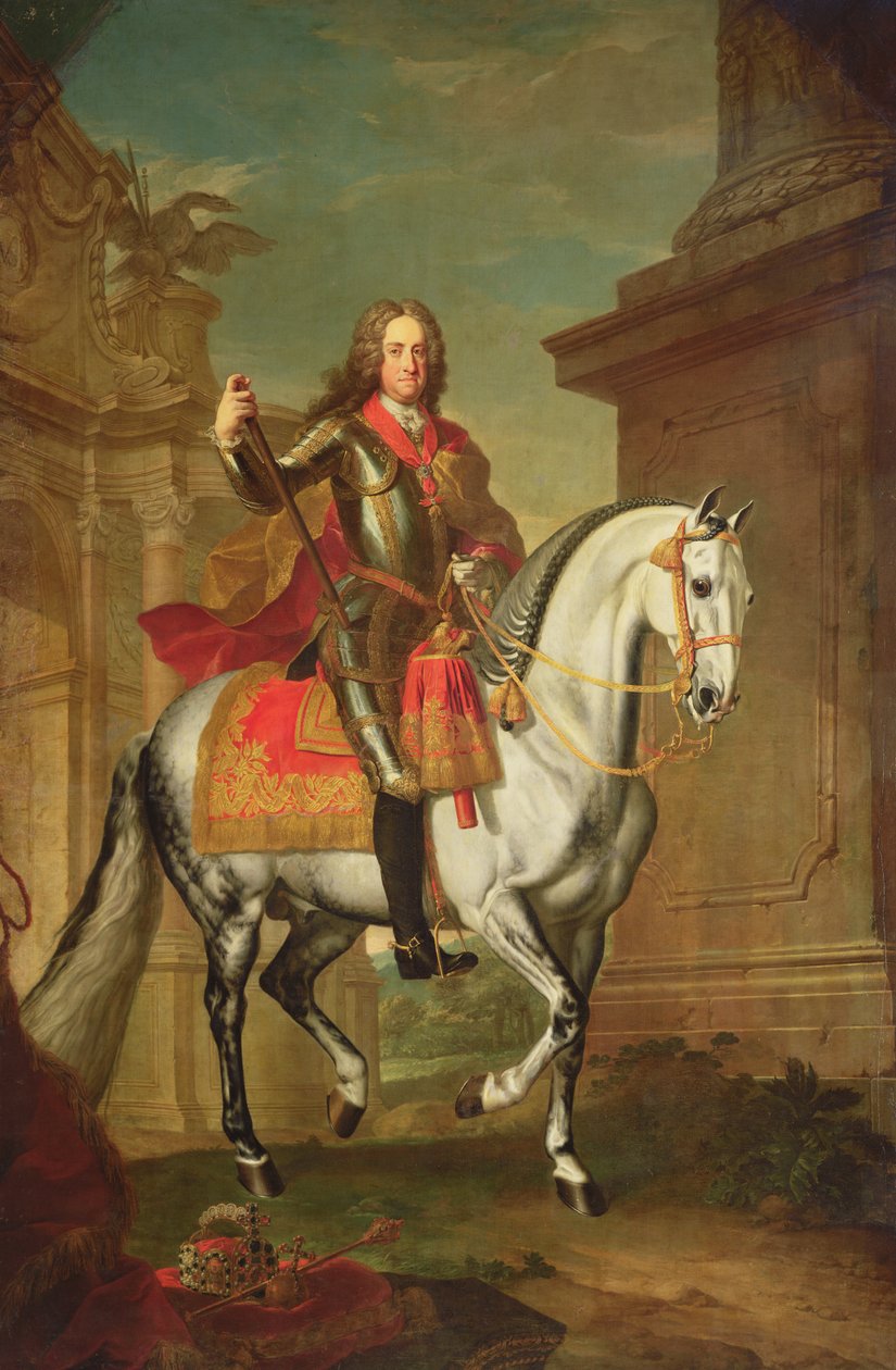 Imperador Carlos VI (ver também 67400), de Johann Gottfried Auerbach