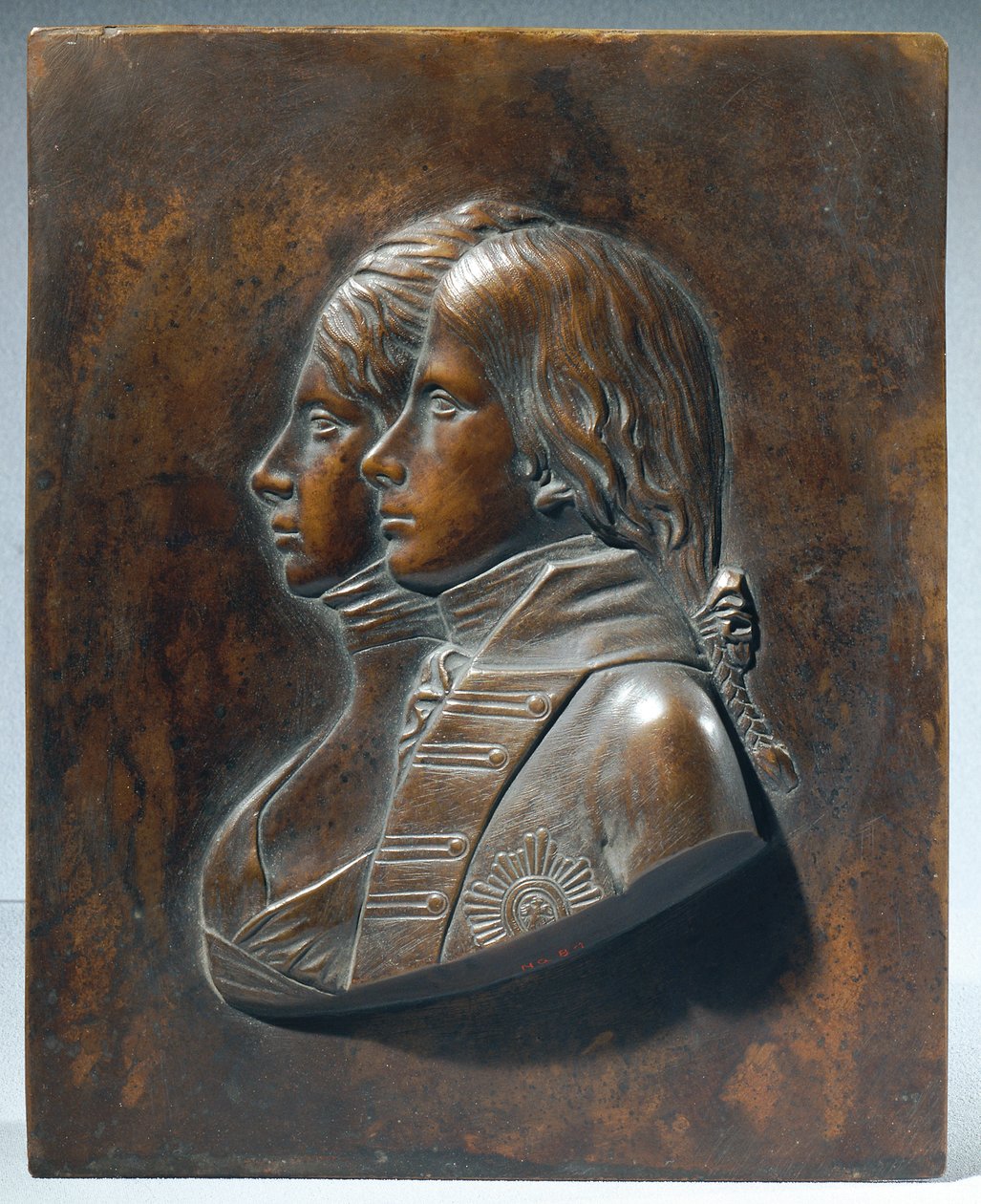 Frederick William III como Príncipe Herdeiro com a sua esposa Luise de Mecklenburg-Strelitz de Johann Gottfried Schadow