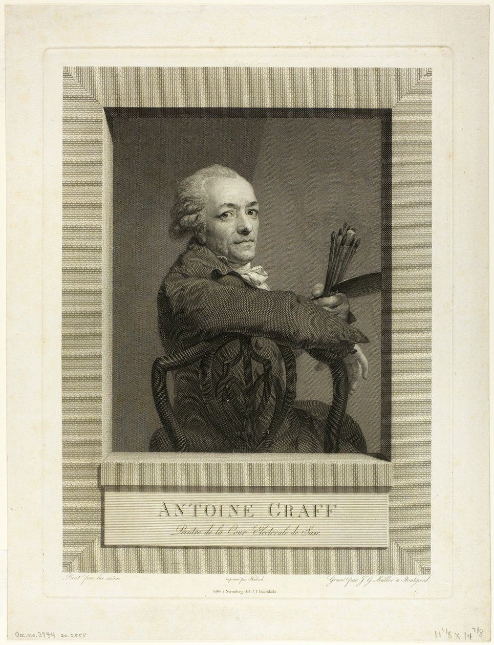 Anton Graff de Johann Gotthard von Muller