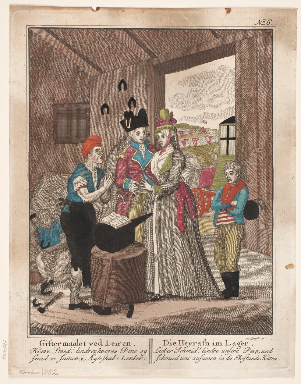 O casamento em Leiren de Johann Gottlieb Friedrich