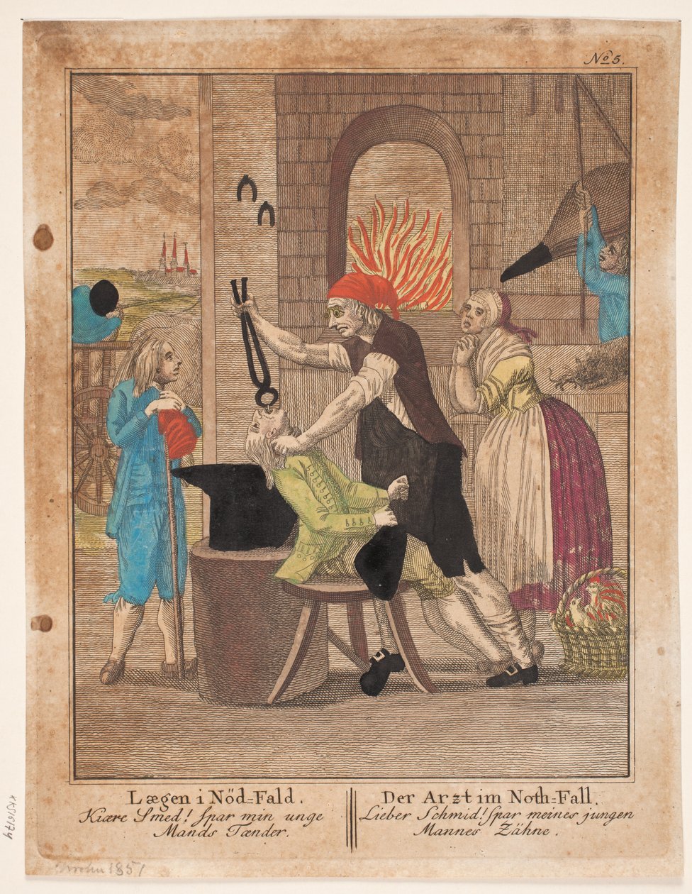 O médico em Nød-Fald de Johann Gottlieb Friedrich