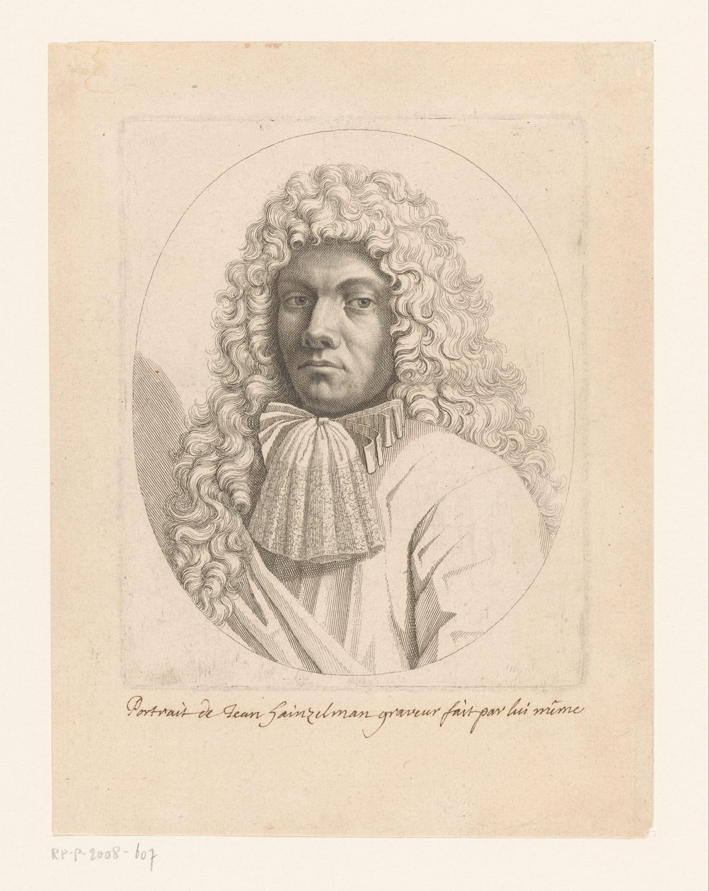 Possível auto-retrato de Johann Hainzelmann de Johann Hainzelmann (possibly)