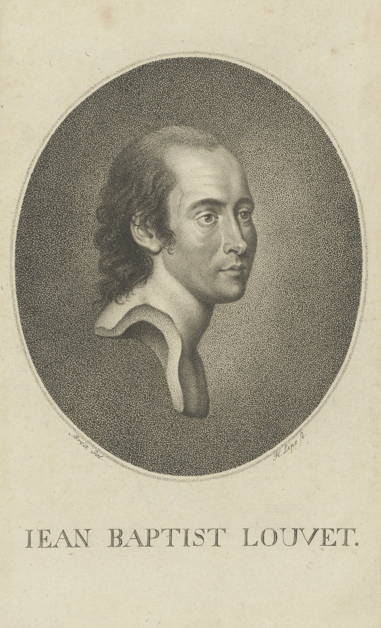 Jean-Baptiste Louvet de Couvray 1760-1797, década de 1790. de Johann Heinrich Lips