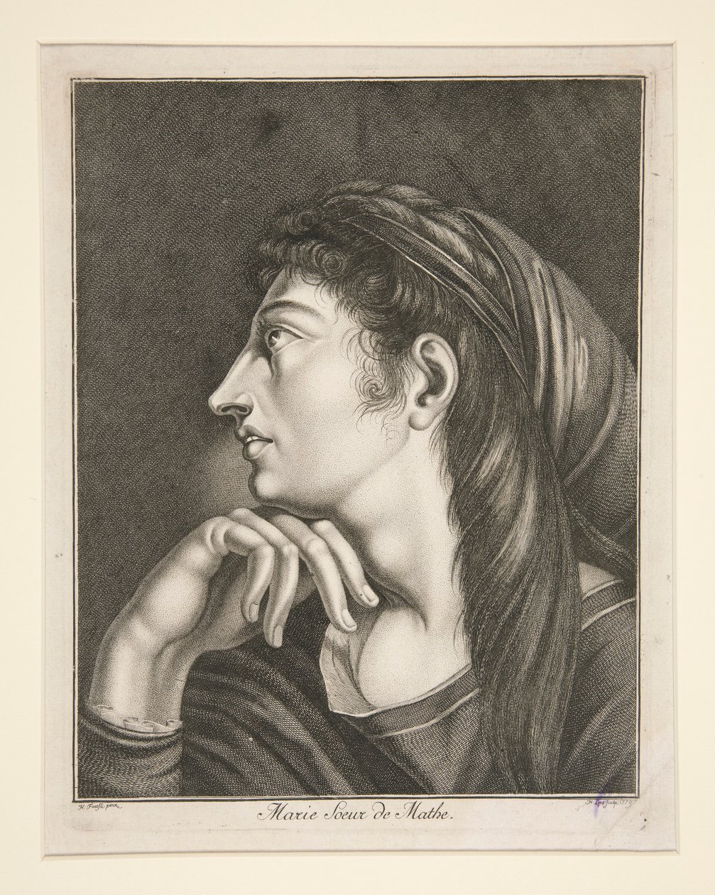 Maria Irmã de Mathe de Johann Heinrich Lips
