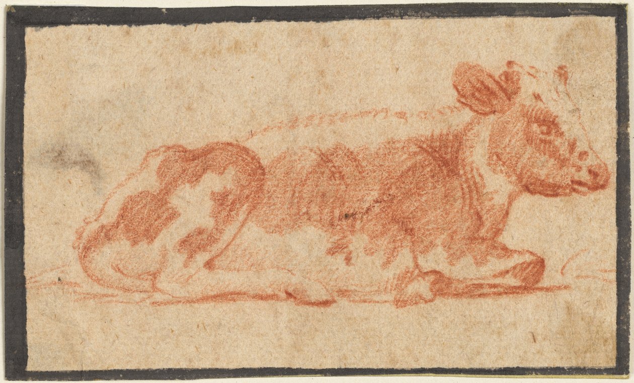 Vaca, segundo semestre de 1600. de Johann Heinrich Roos