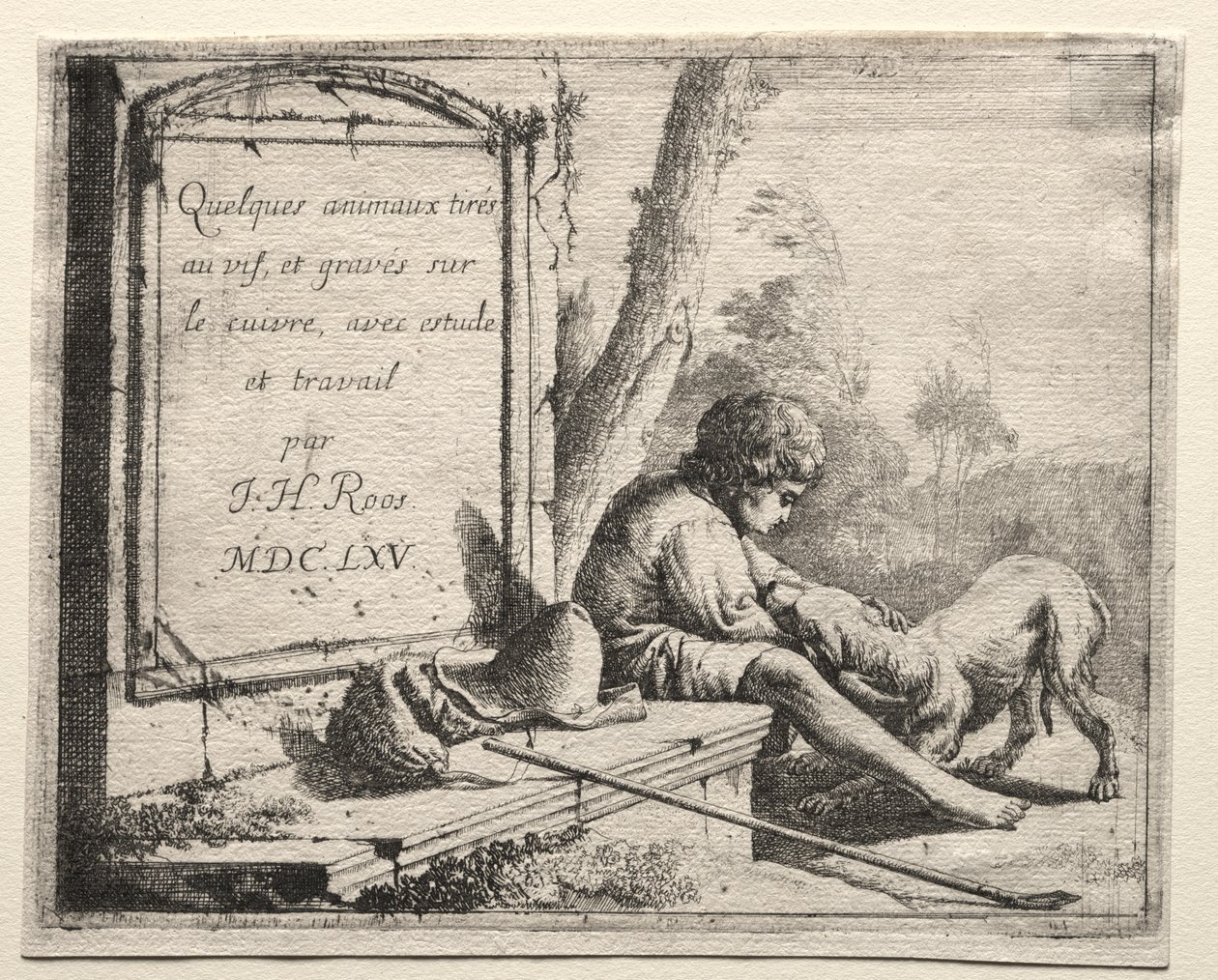 Johann Heinrich Roos Pastoreio (série) de Johann Heinrich Roos