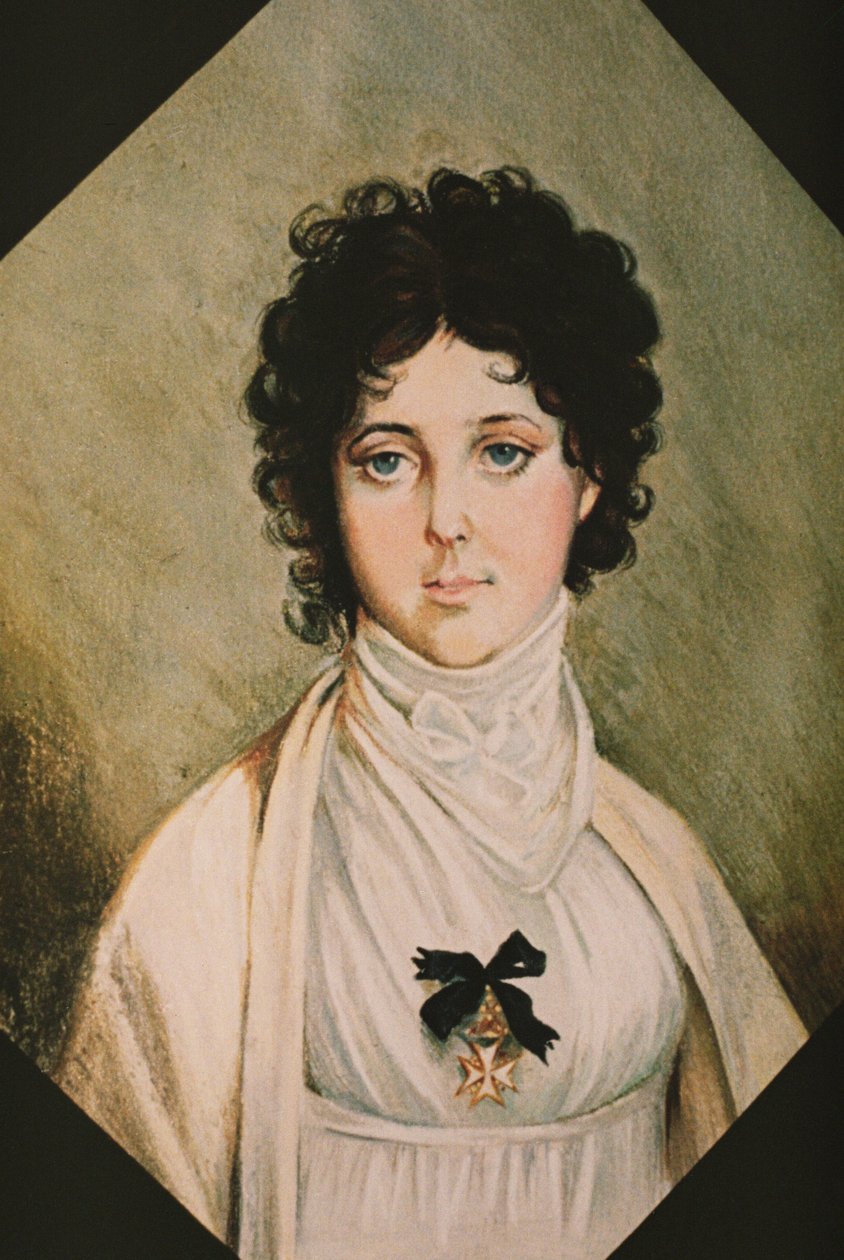 Senhora Hamilton (c.1765-1815) de Johann Heinrich Schmidt
