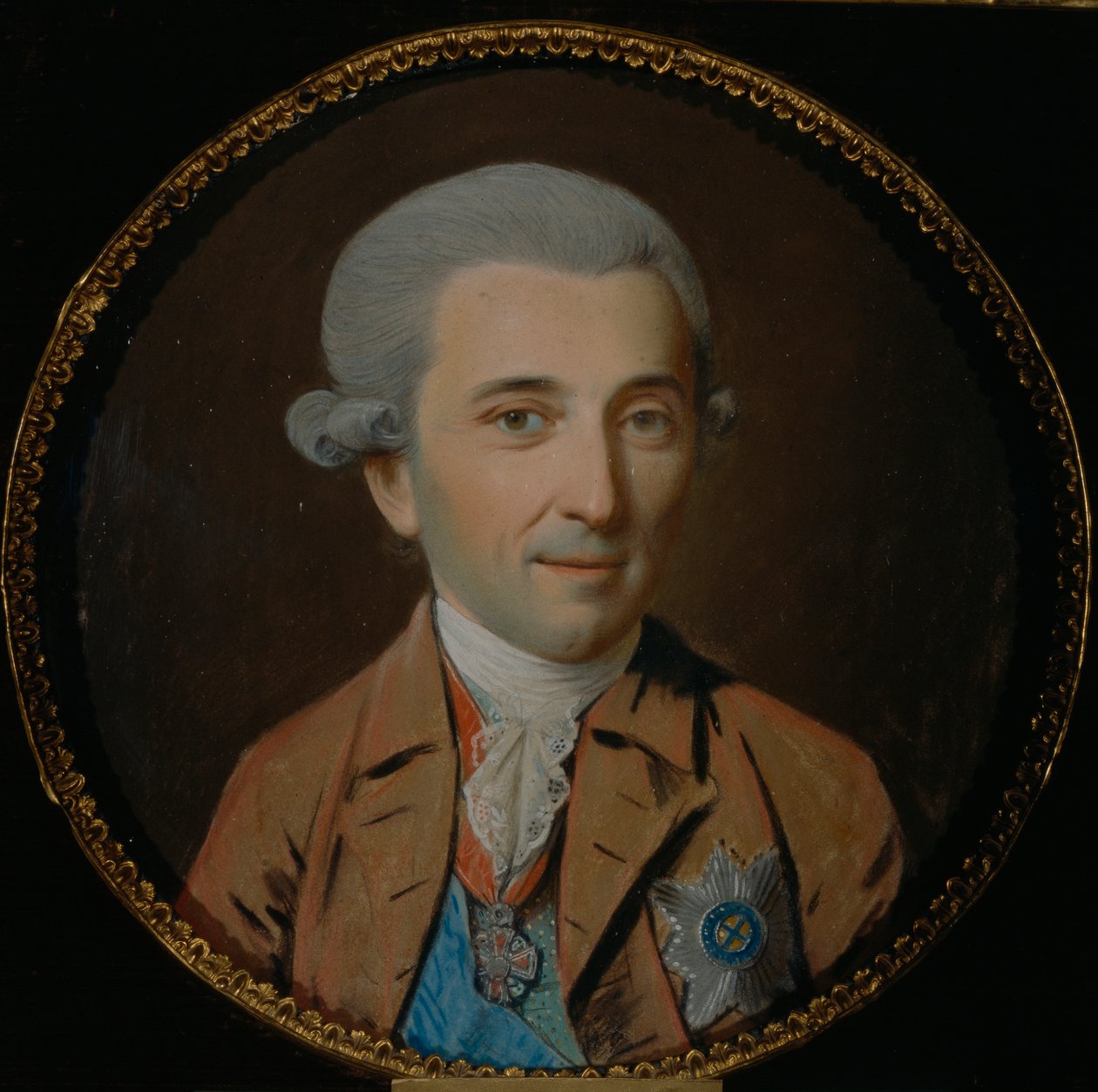 Retrato do príncipe Nikolay Ivanovich Saltykov 1736-1816, 1780s de Johann Heinrich Schmidt