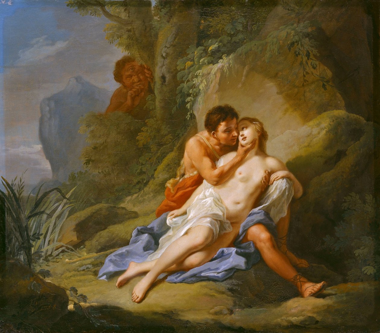 Acis e Galatea de Johann Heinrich Tischbein