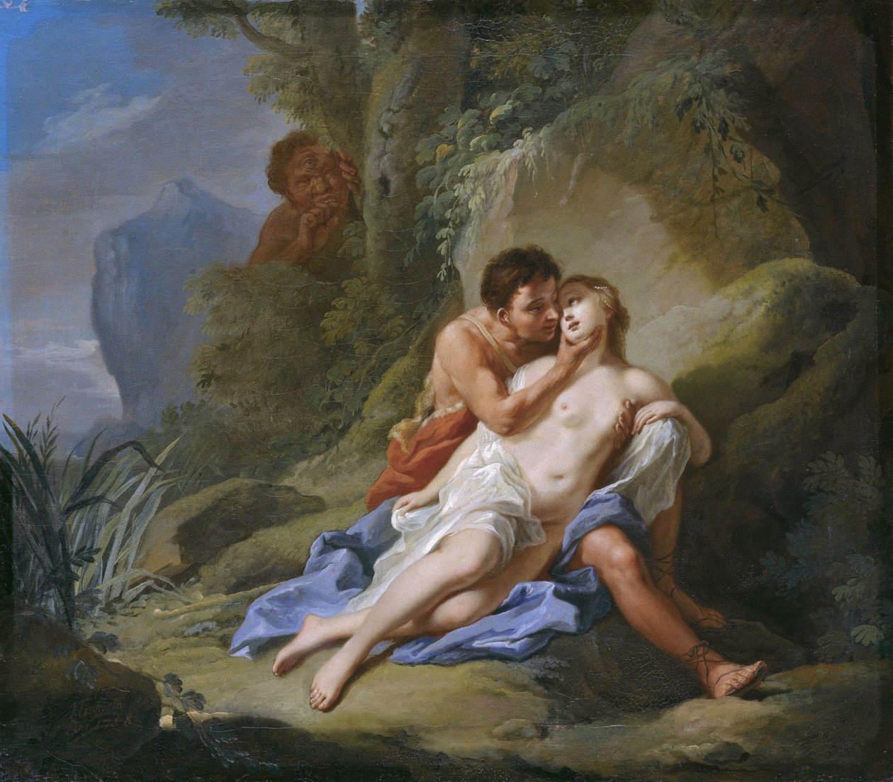 Acis e Galatea de Johann Heinrich Tischbein