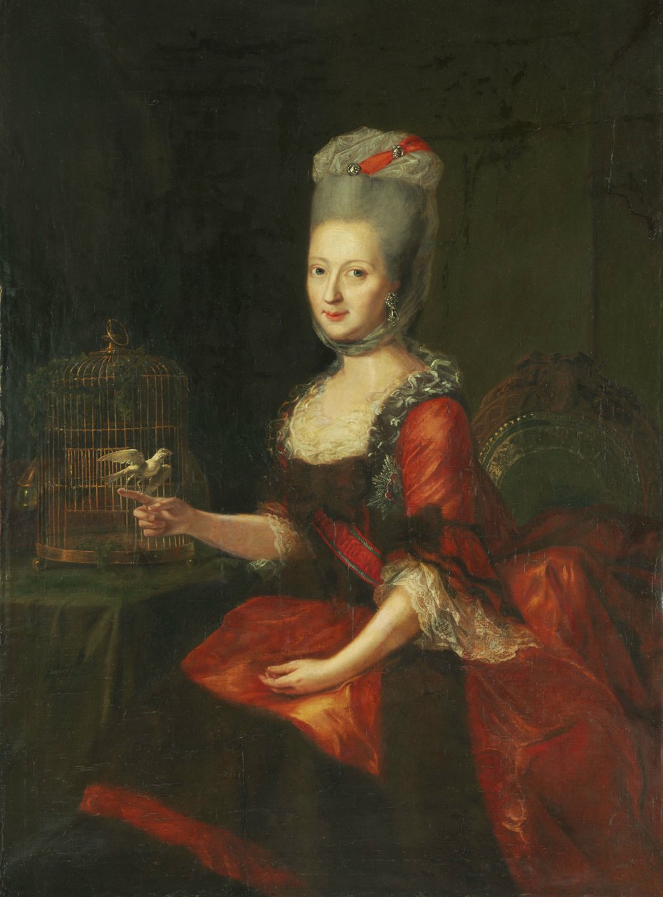 Philippine Amalie Landgravine of Hesse-Kassel de Johann Heinrich Tischbein