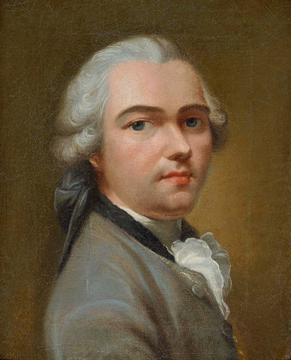 Auto-retrato, meados do século XVIII. de Johann Heinrich Tischbein