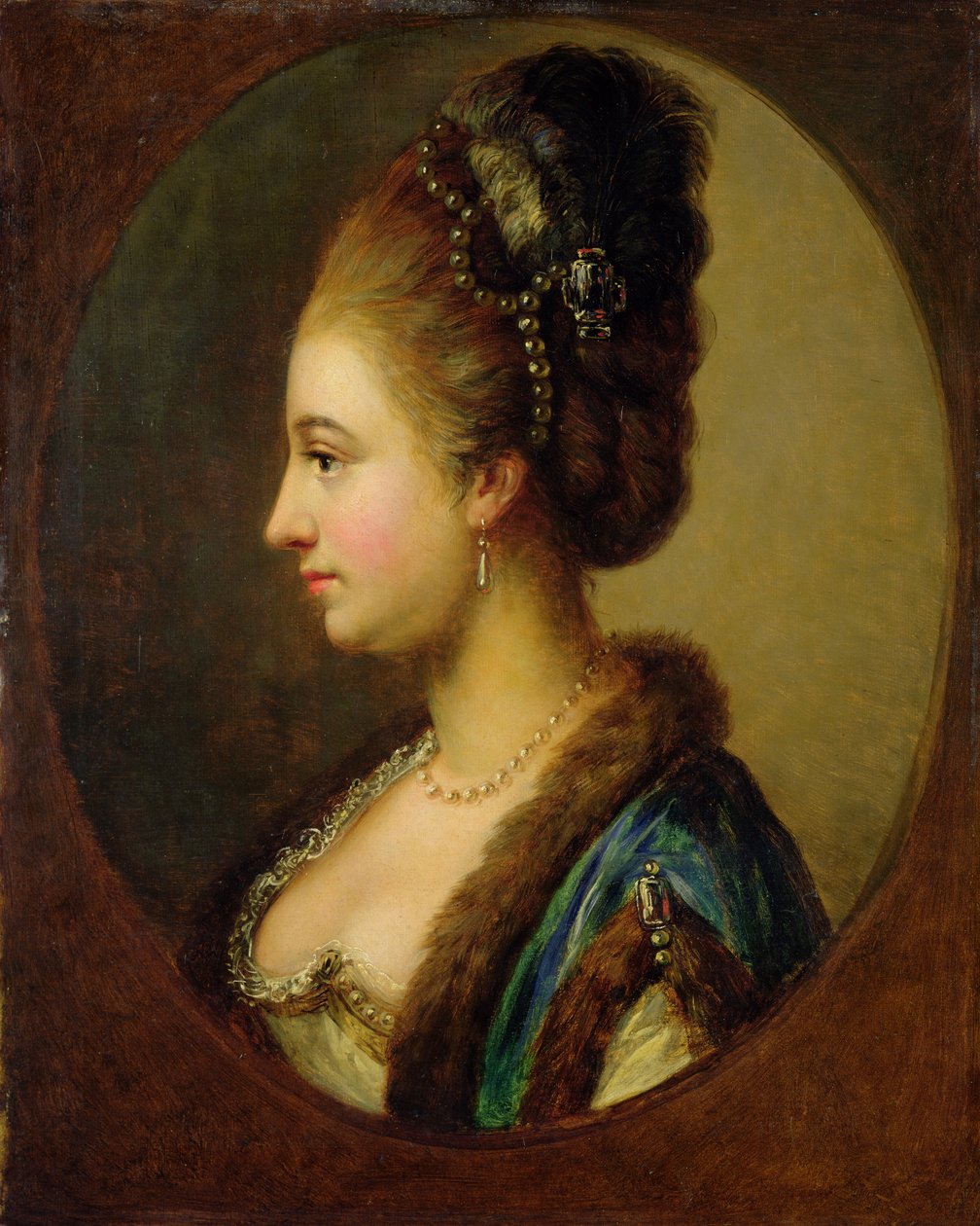 Filipino Amalie, condessa de Hesse-Kassel de Johann Heinrich Wilhelm Tischbein