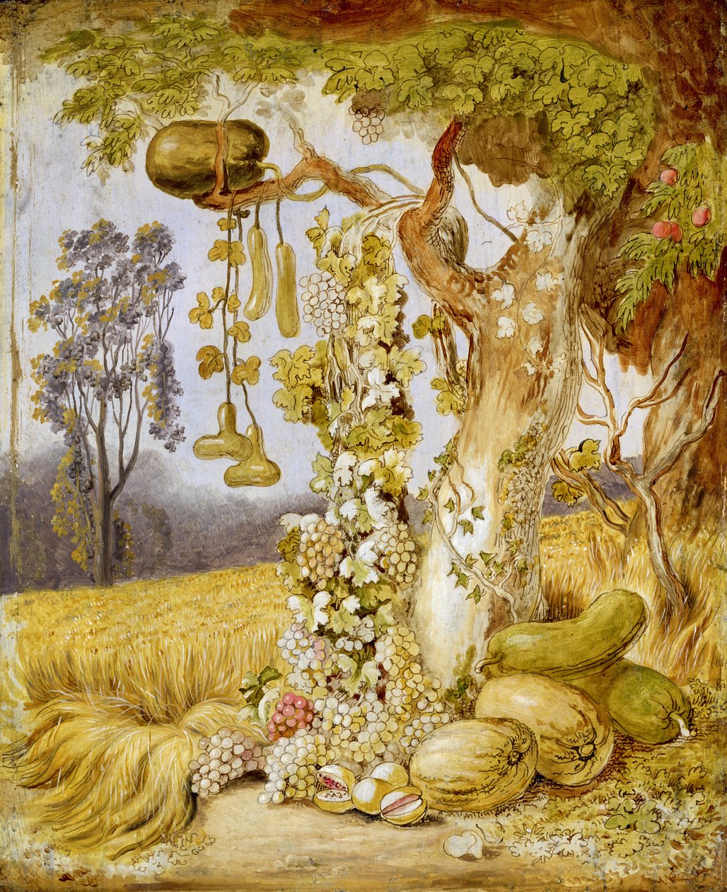 A fertilidade da terra de Johann Heinrich Wilhelm Tischbein