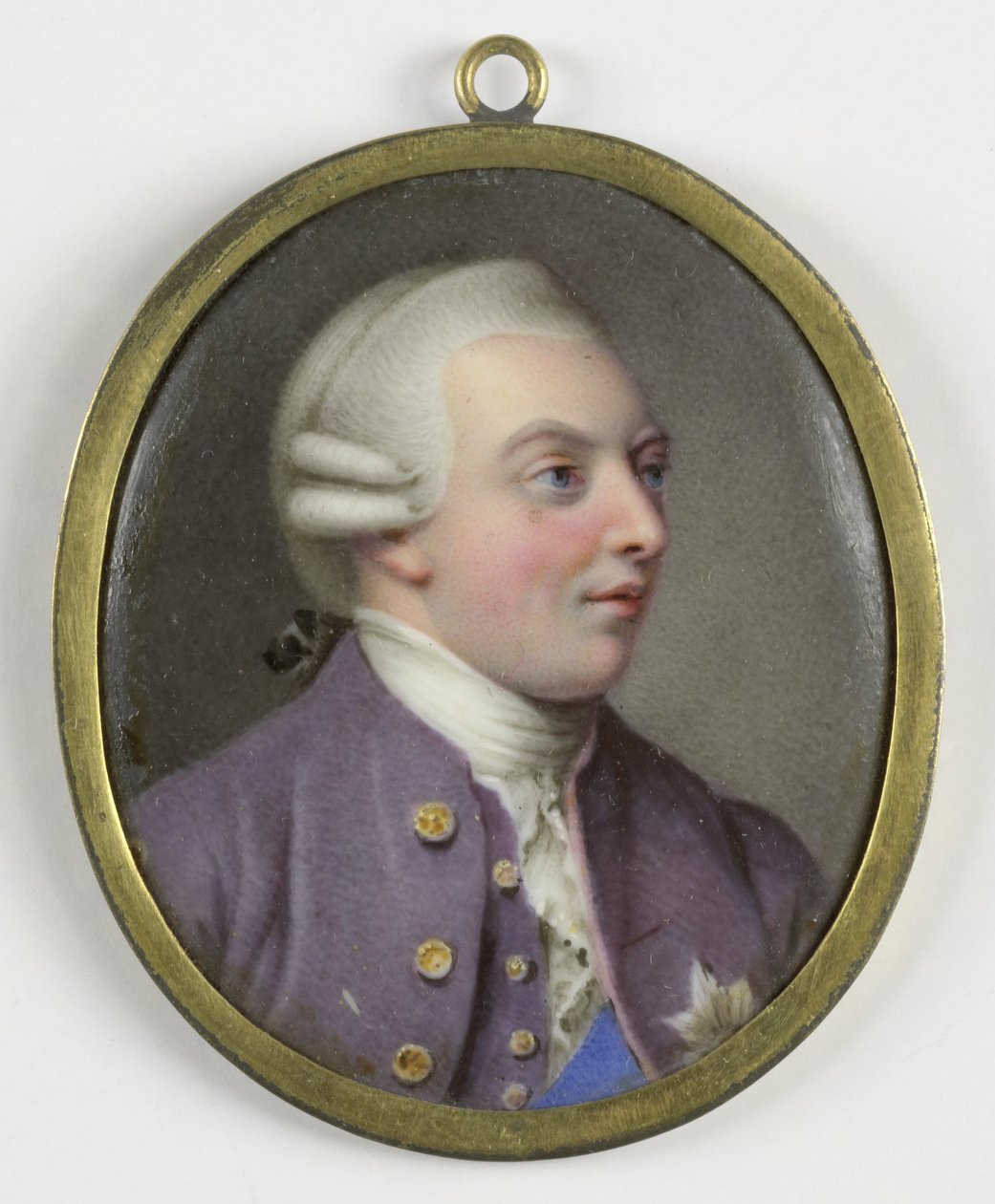 Retrato de George III (1738-1820), rei da Inglaterra de Johann Heinrich von Hurter