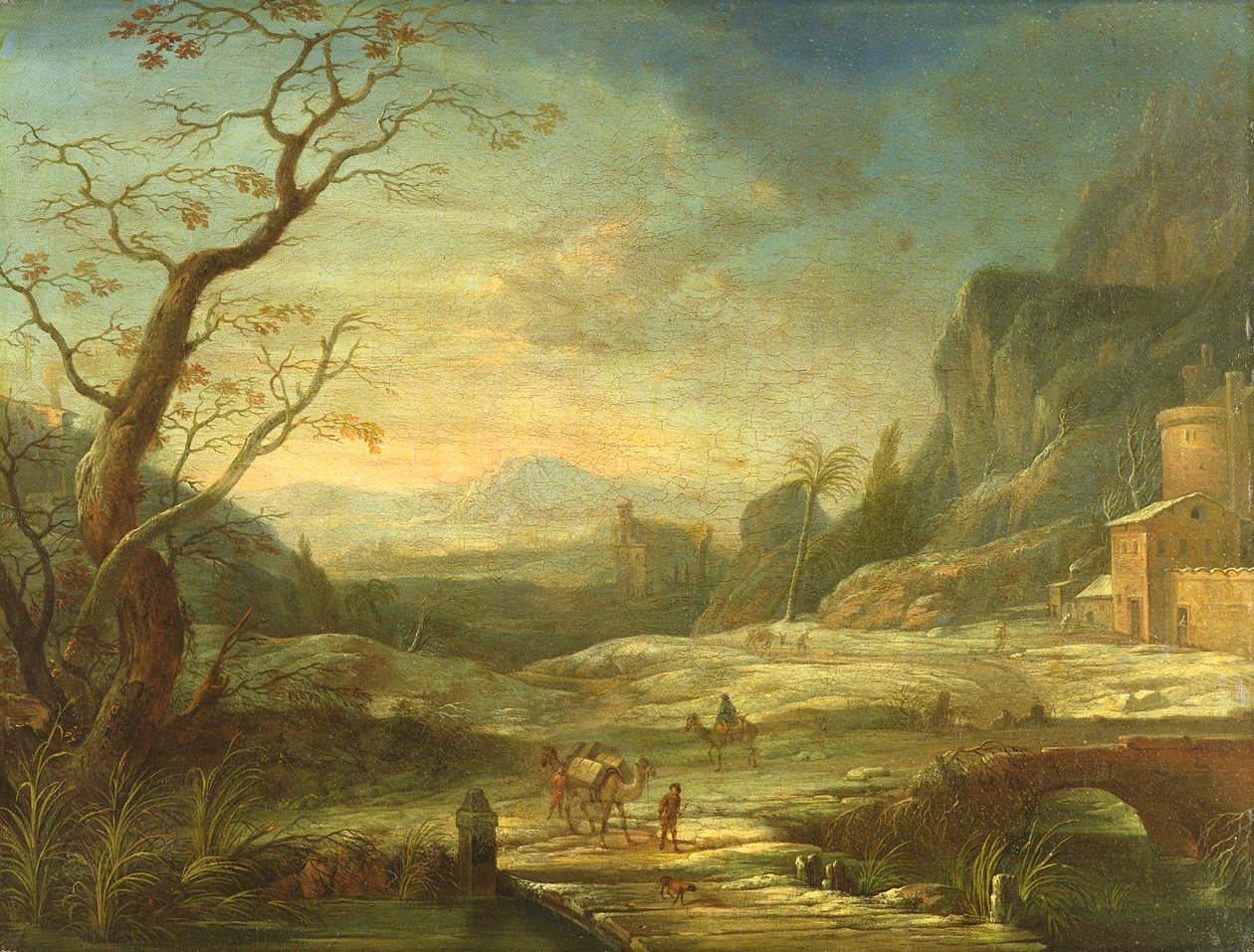 Paisagem oriental de Johann Holst