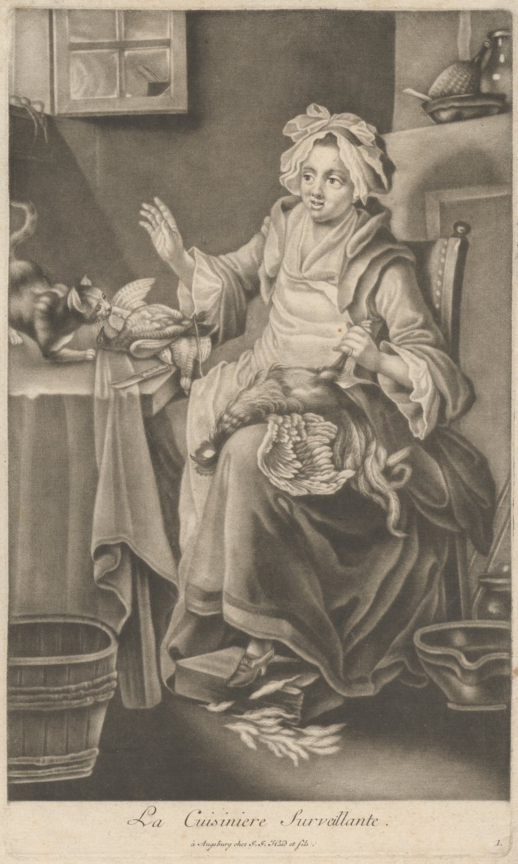 O cozinheiro supervisor de Johann Jacobus Haid