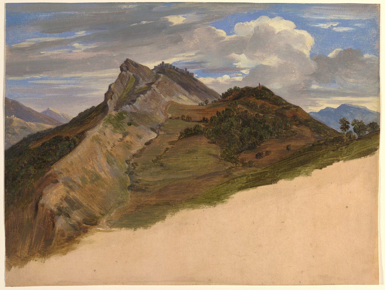 Civitella vista do norte de Johann Joachim Faber
