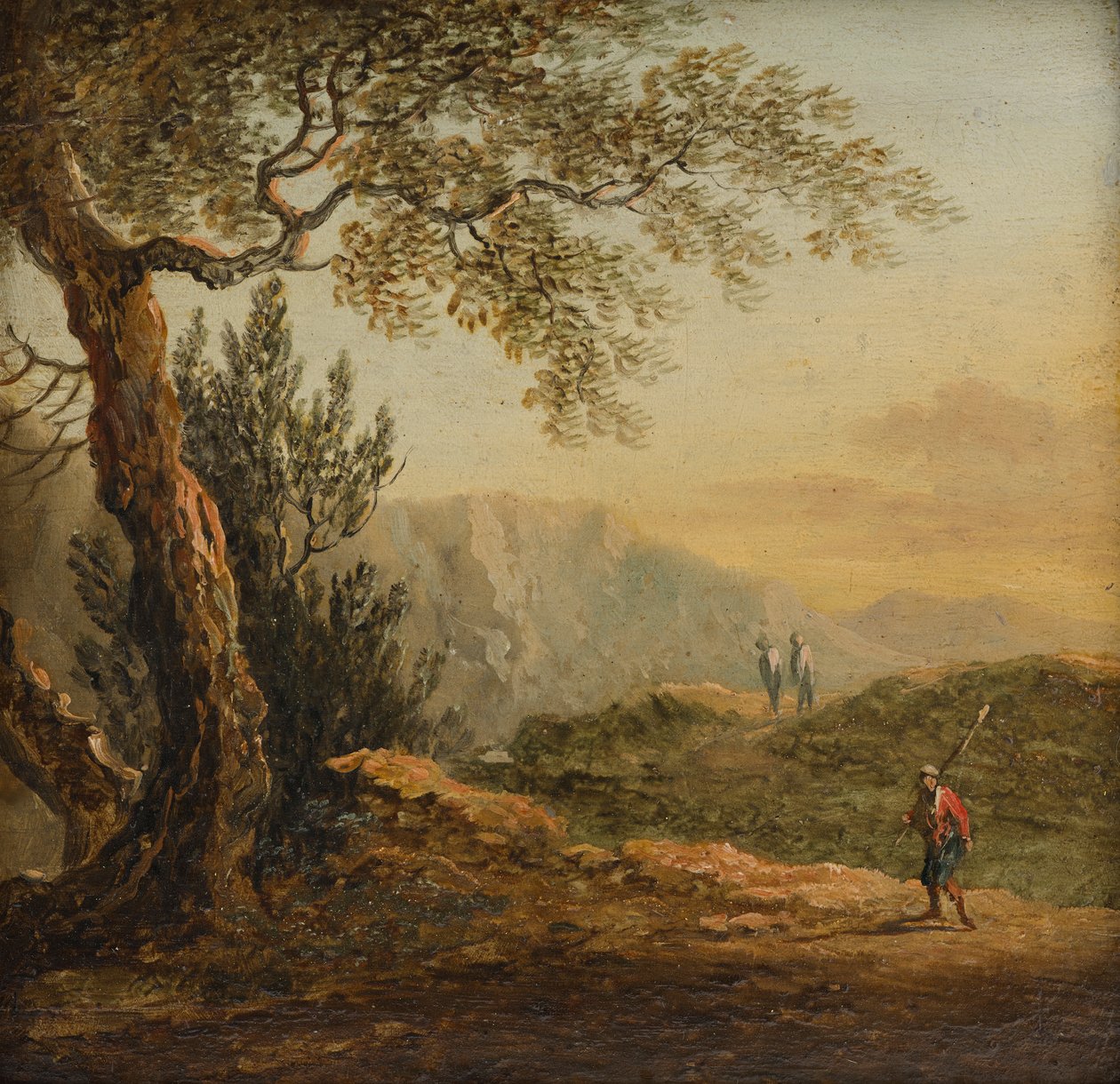 paisagem de montanha de Johann Josef Schindler